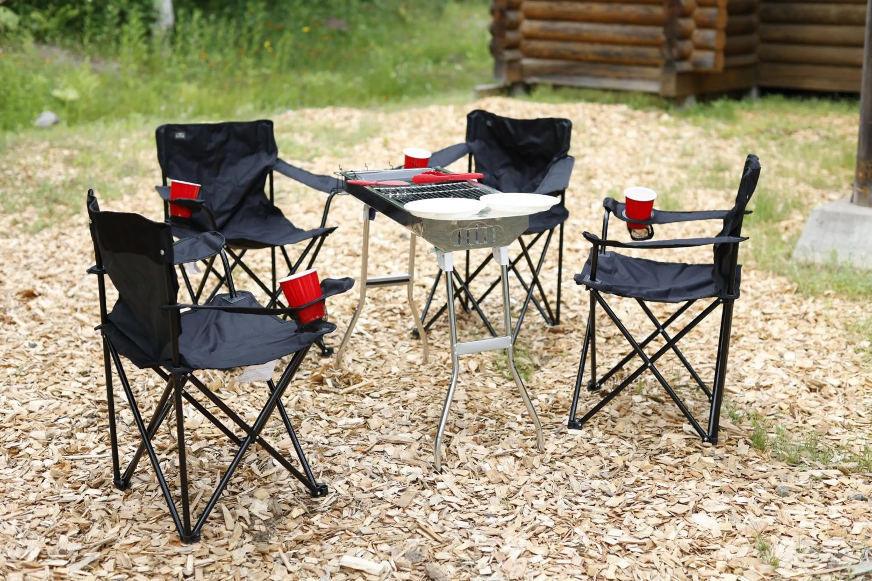 BBQ facilities in The LODGE ABASHIRI
