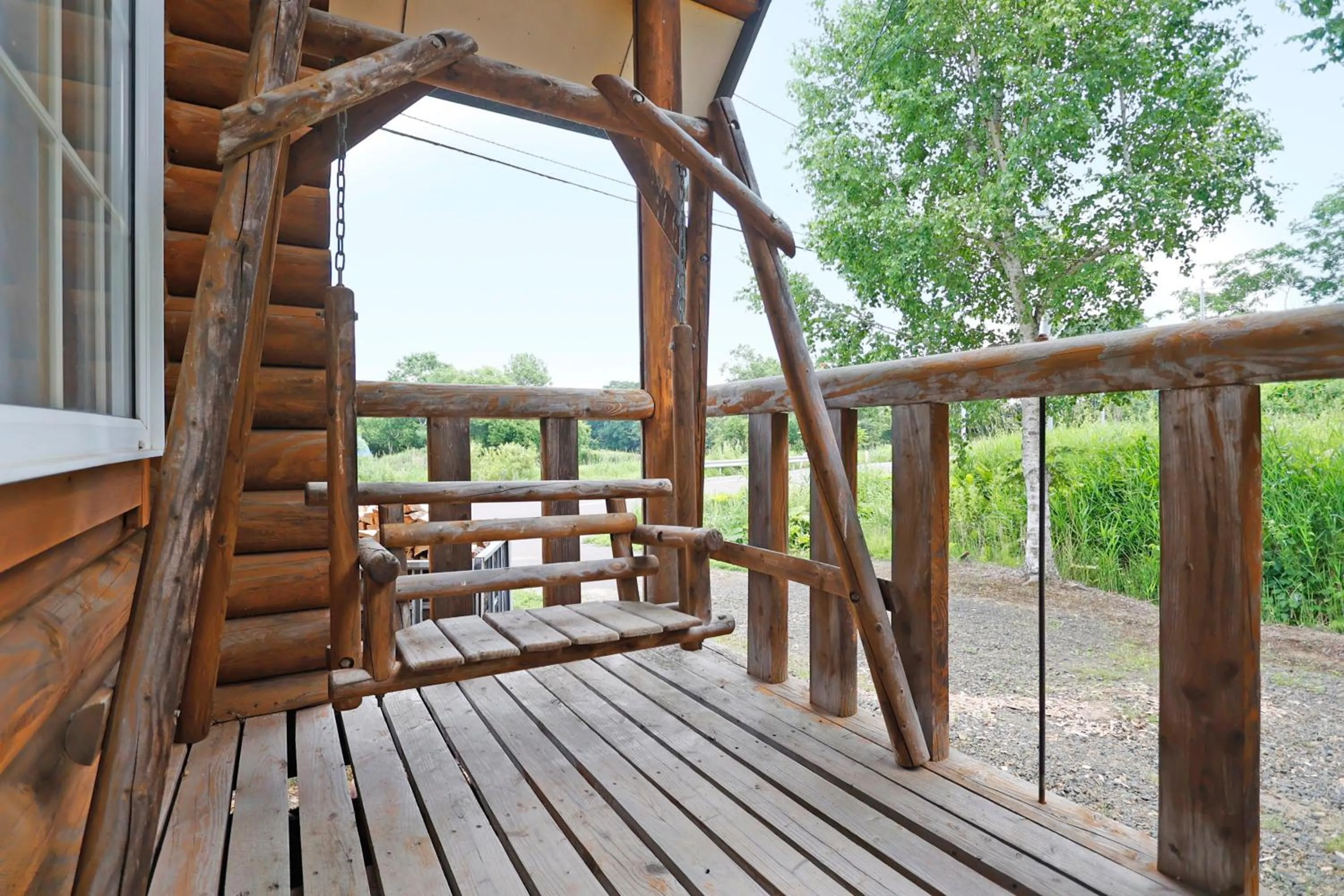 Balcony/Terrace in The LODGE ABASHIRI