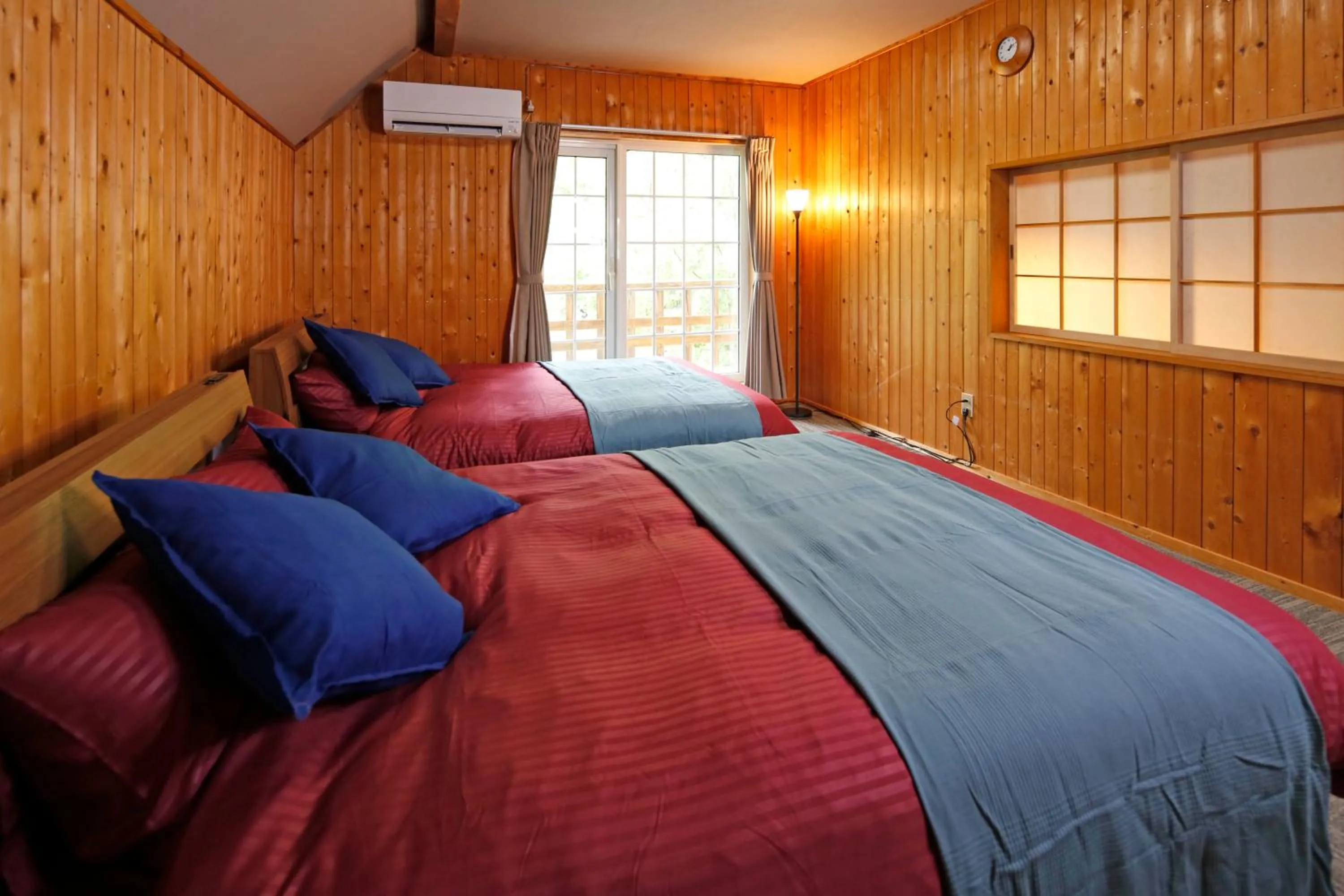 Bed in The LODGE ABASHIRI