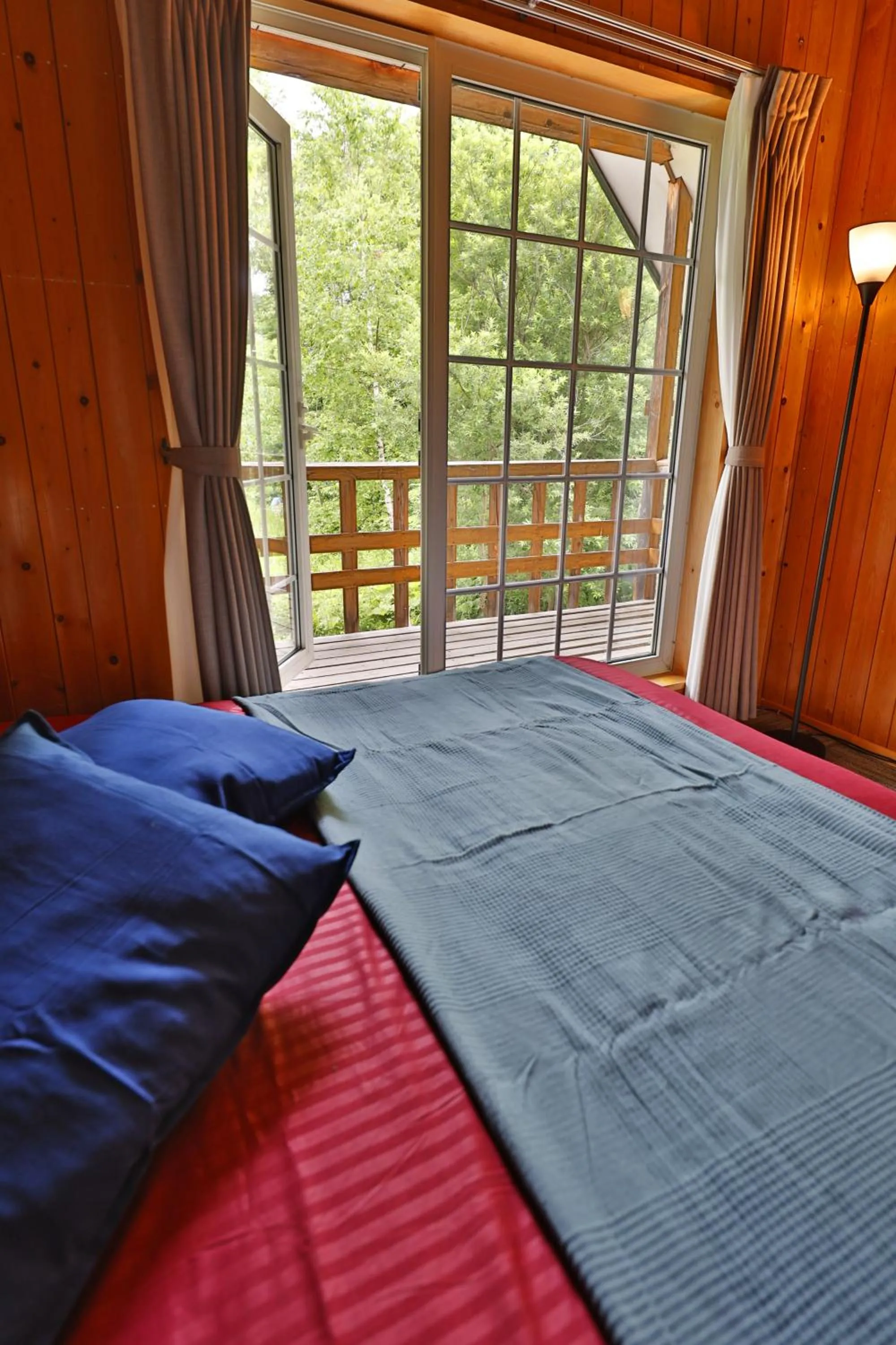 Bed in The LODGE ABASHIRI