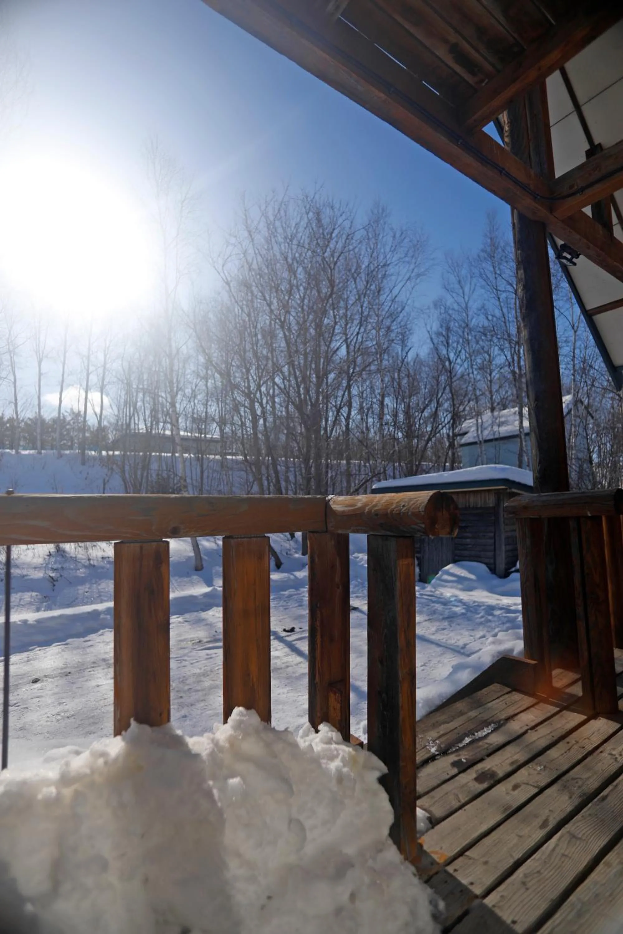 Balcony/Terrace in The LODGE ABASHIRI