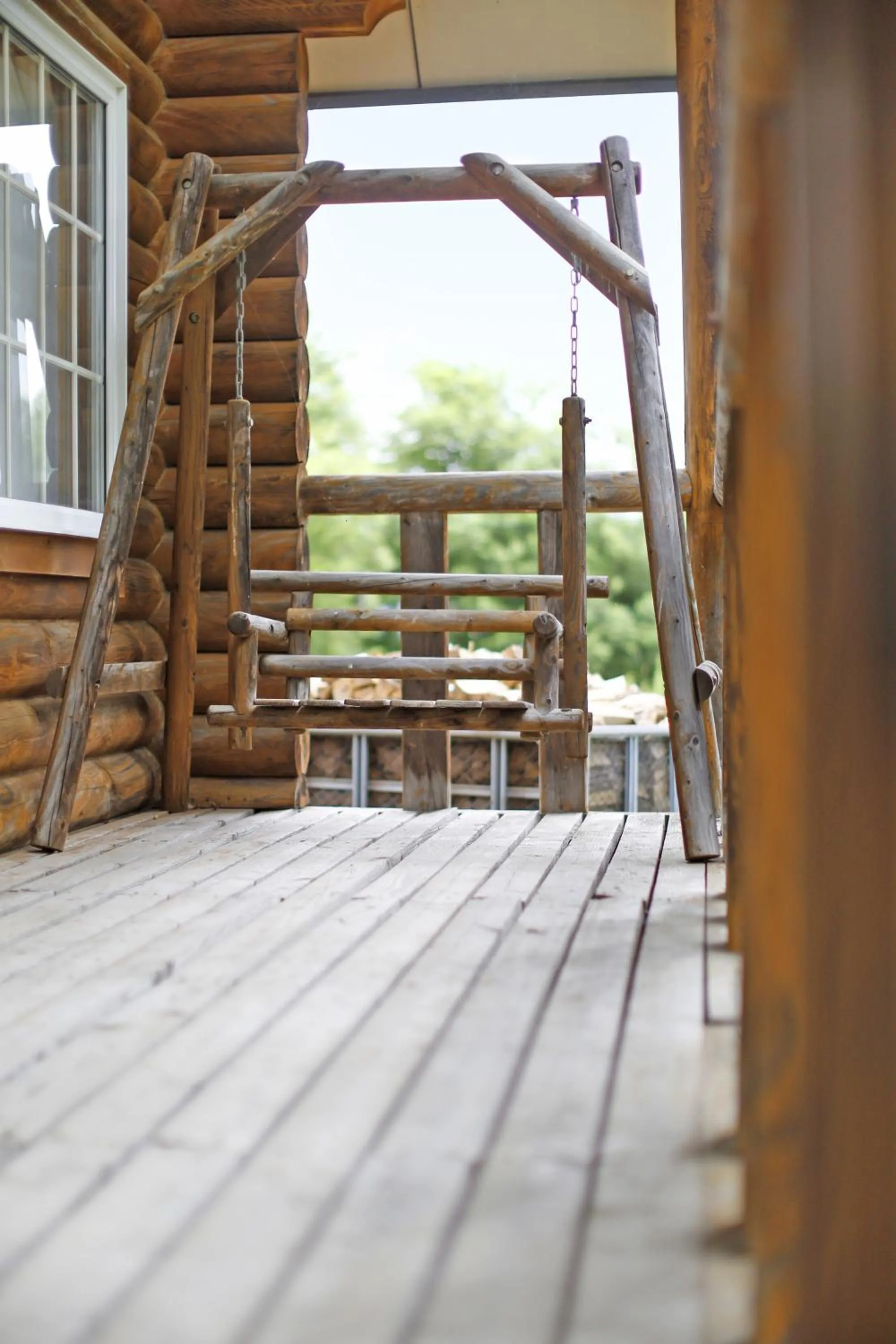 Balcony/Terrace in The LODGE ABASHIRI