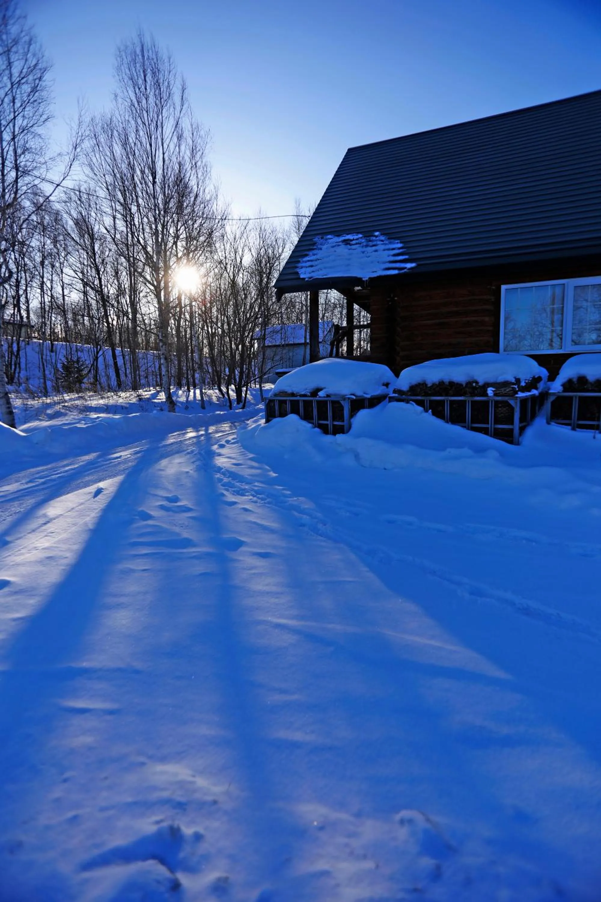 Winter in The LODGE ABASHIRI