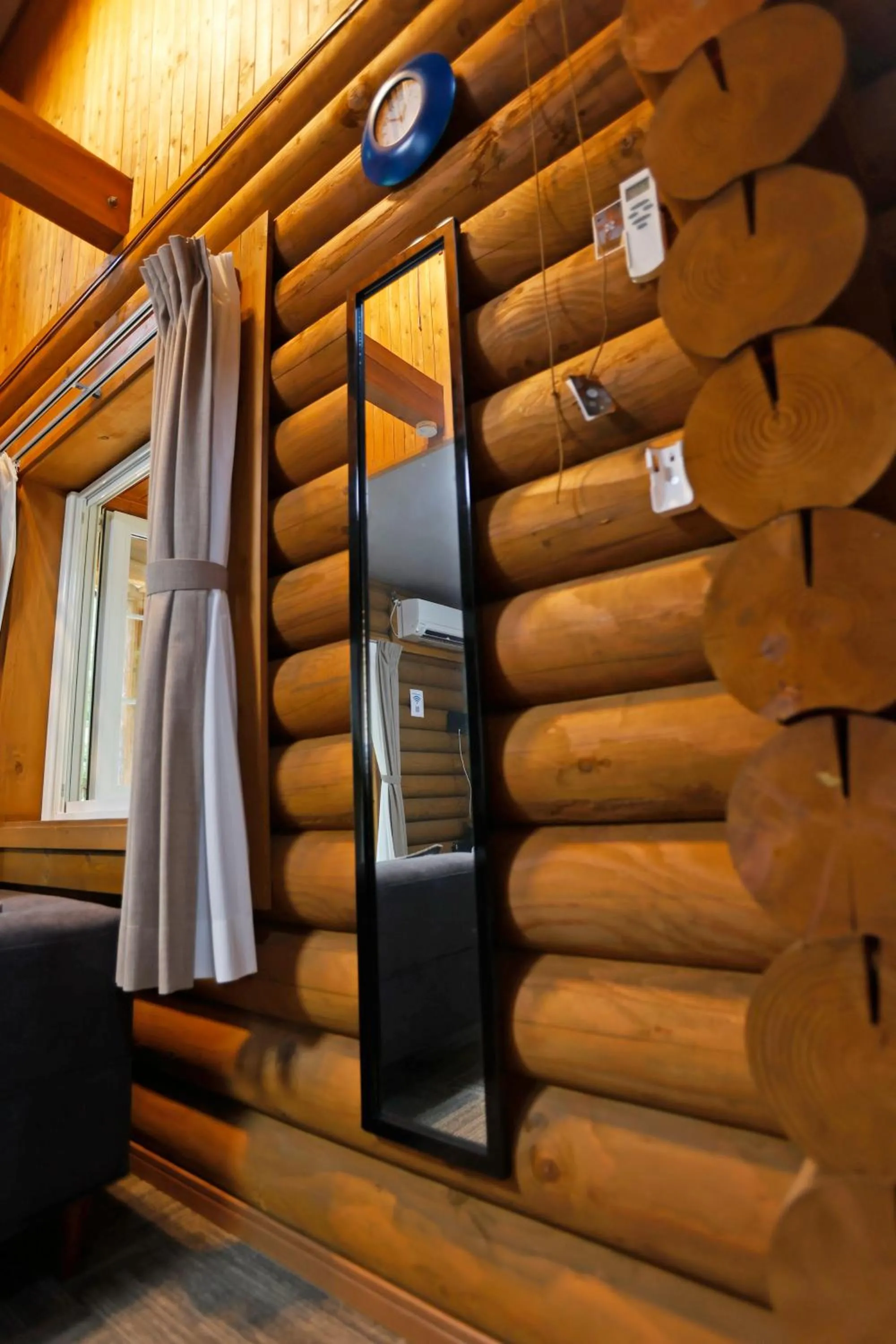 Living room in The LODGE ABASHIRI