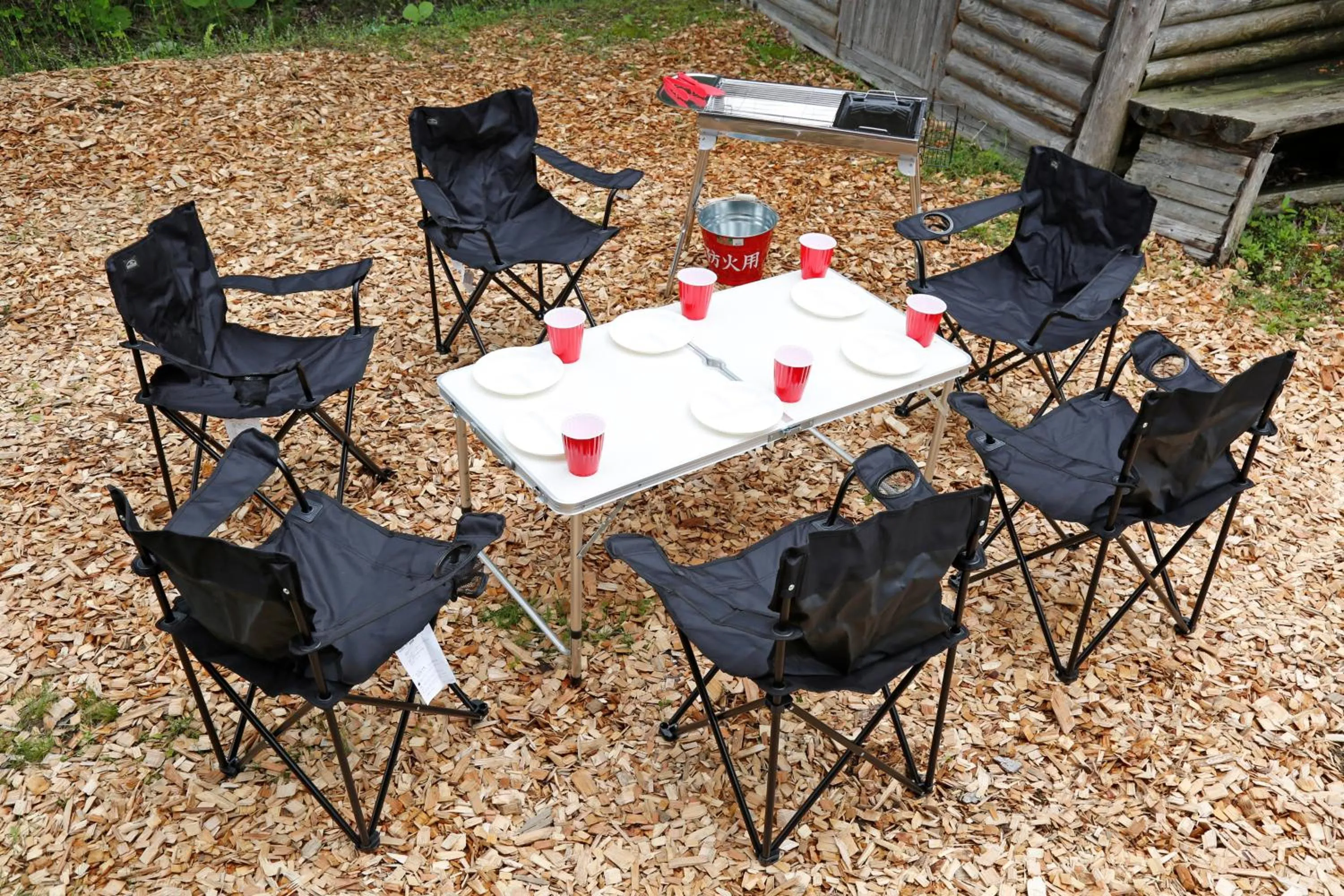 BBQ facilities in The LODGE ABASHIRI
