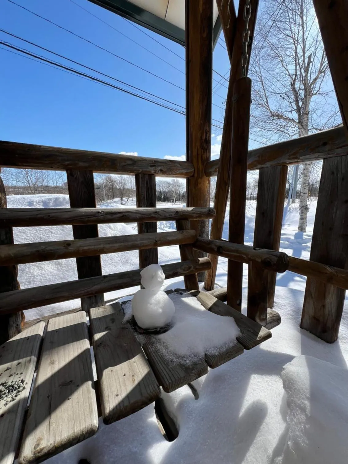 Balcony/Terrace in The LODGE ABASHIRI
