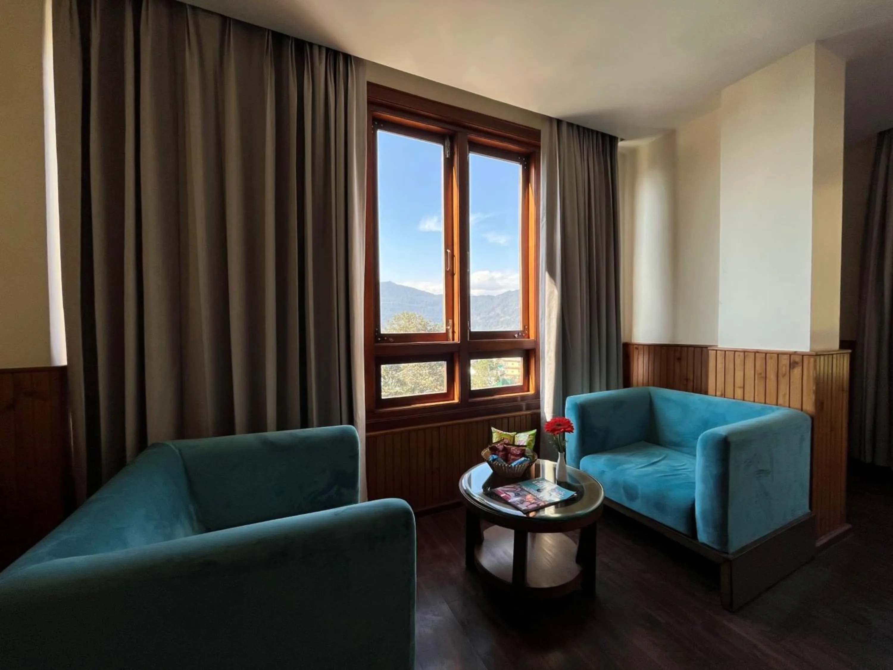 Seating area in Cilantro Unwind Delisso Abode,Gangtok