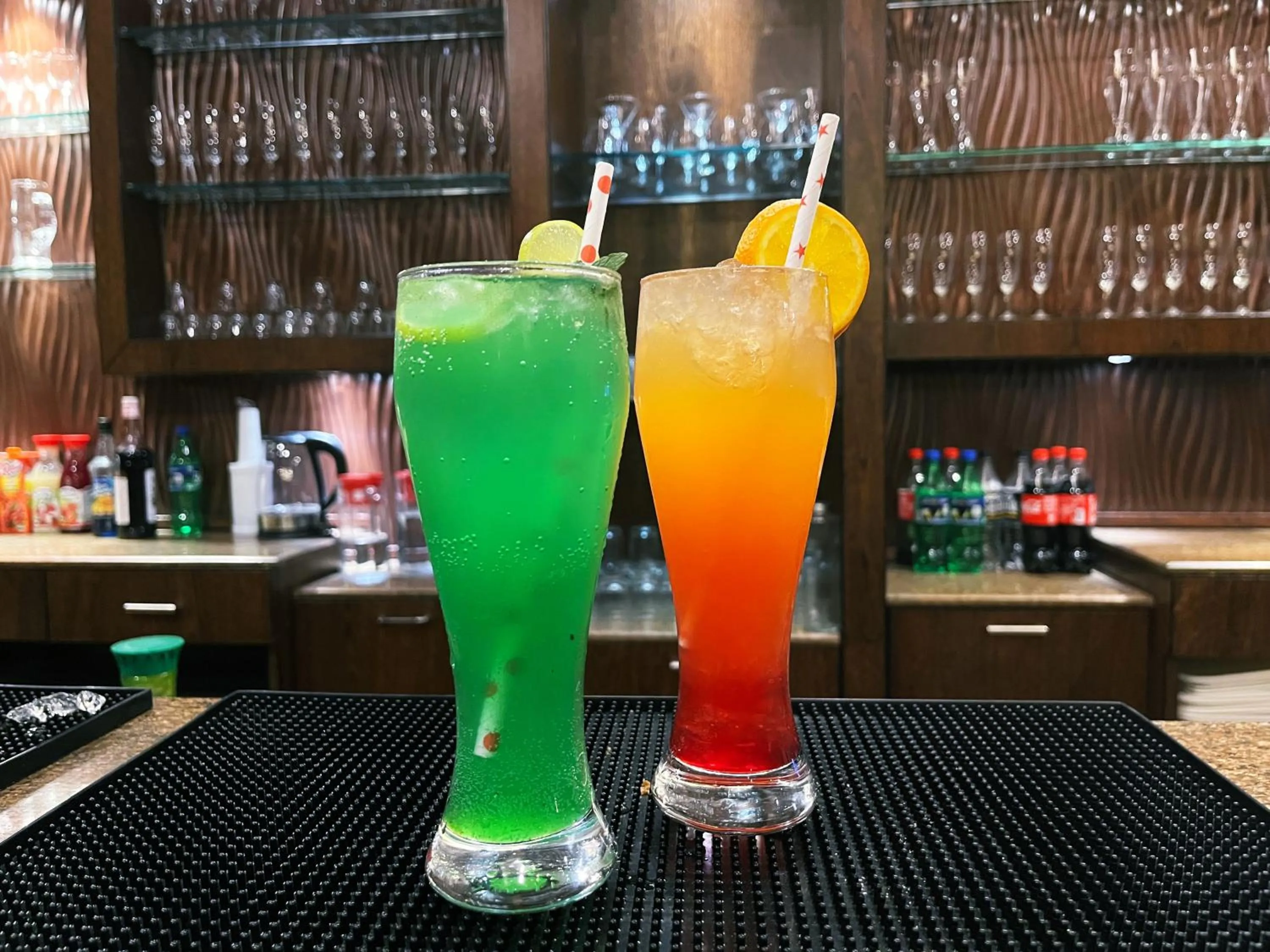 Drinks in Cilantro Unwind Delisso Abode,Gangtok