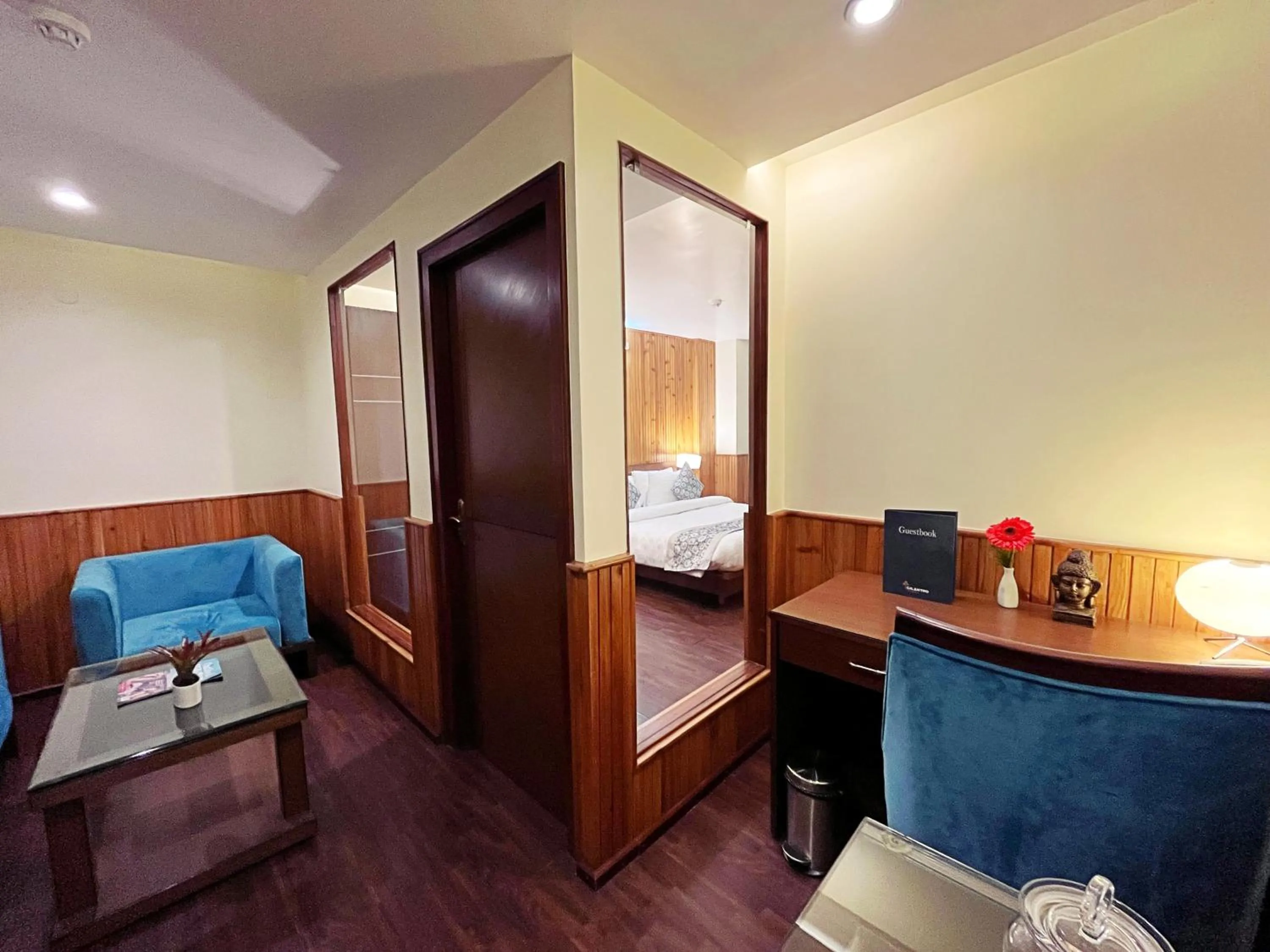 Bedroom, Bed in Cilantro Unwind Delisso Abode,Gangtok