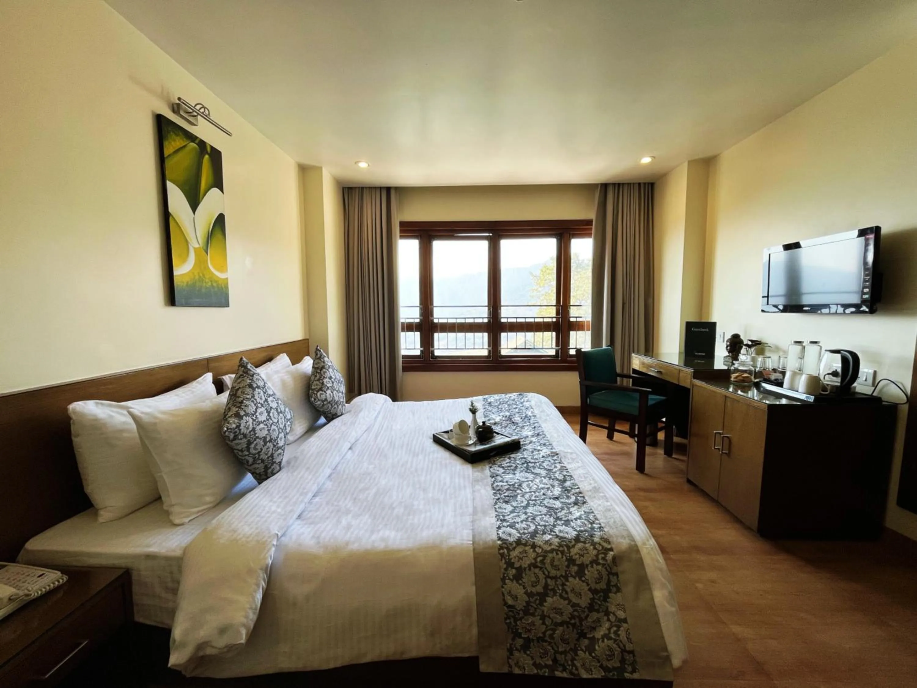 Bed in Cilantro Unwind Delisso Abode,Gangtok