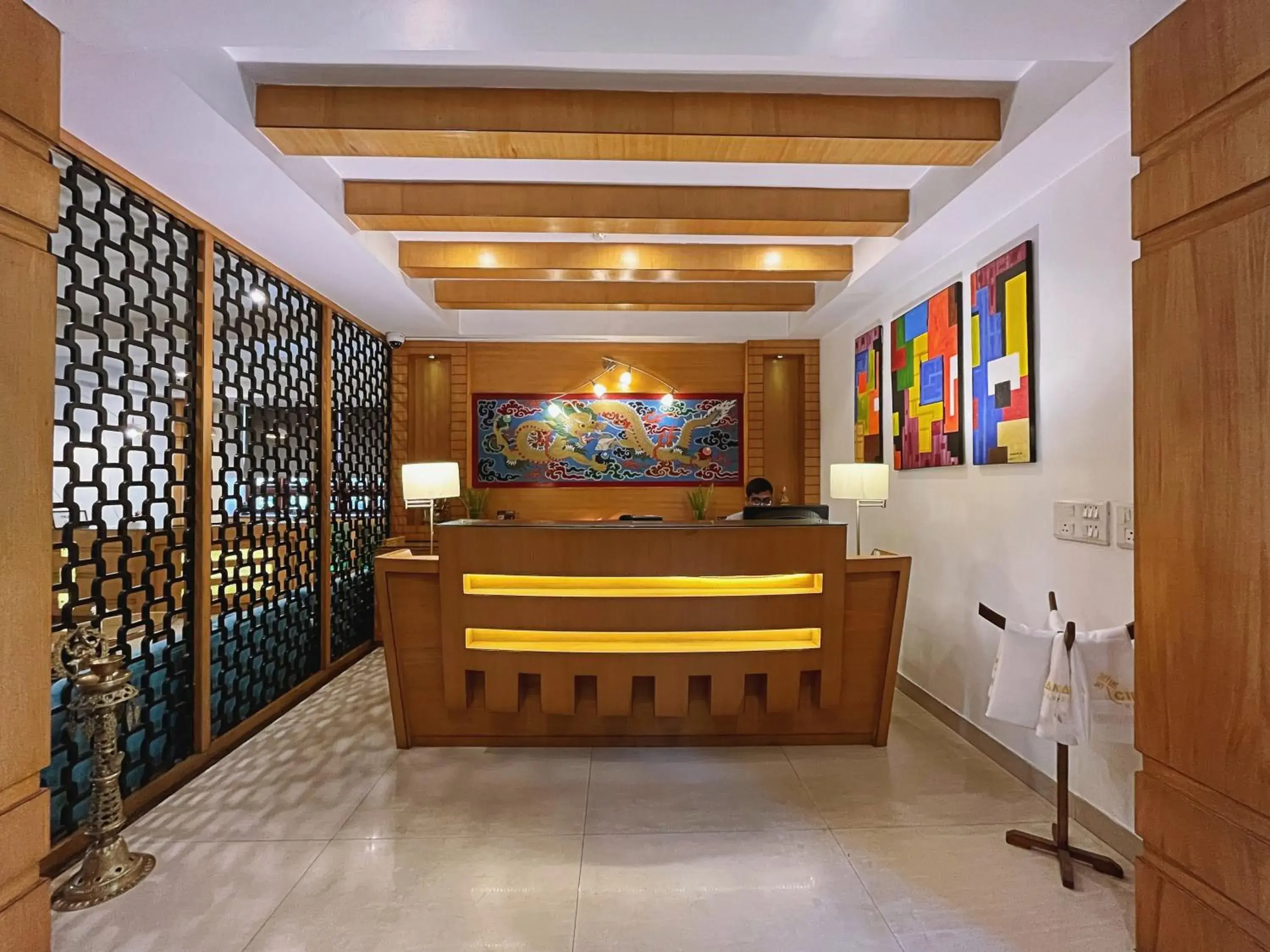 Lobby or reception in Cilantro Unwind Delisso Abode,Gangtok Lobby or reception in Cilantro Unwind Delisso Abode,Gangtok