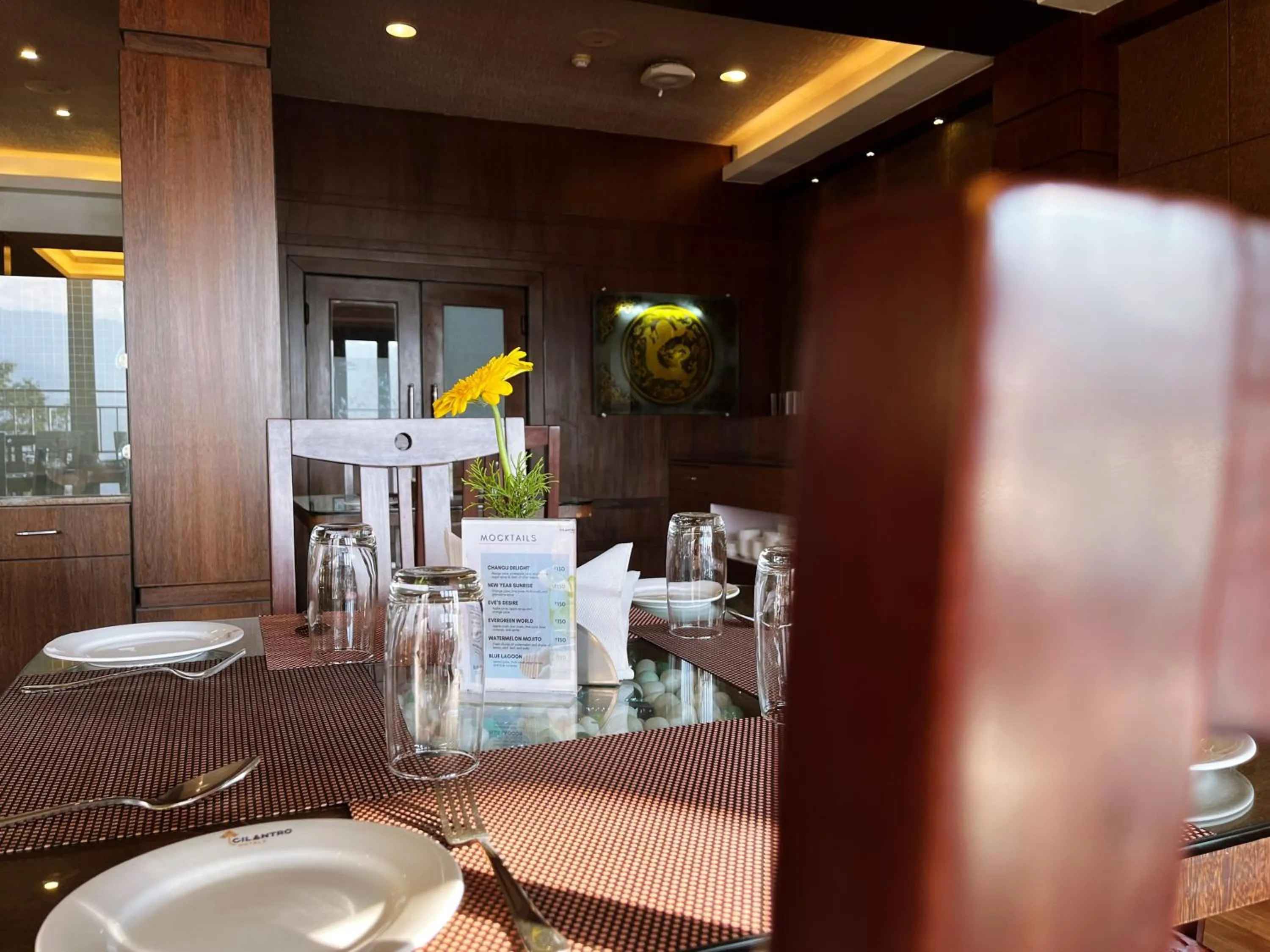 Restaurant/places to eat in Cilantro Unwind Delisso Abode,Gangtok