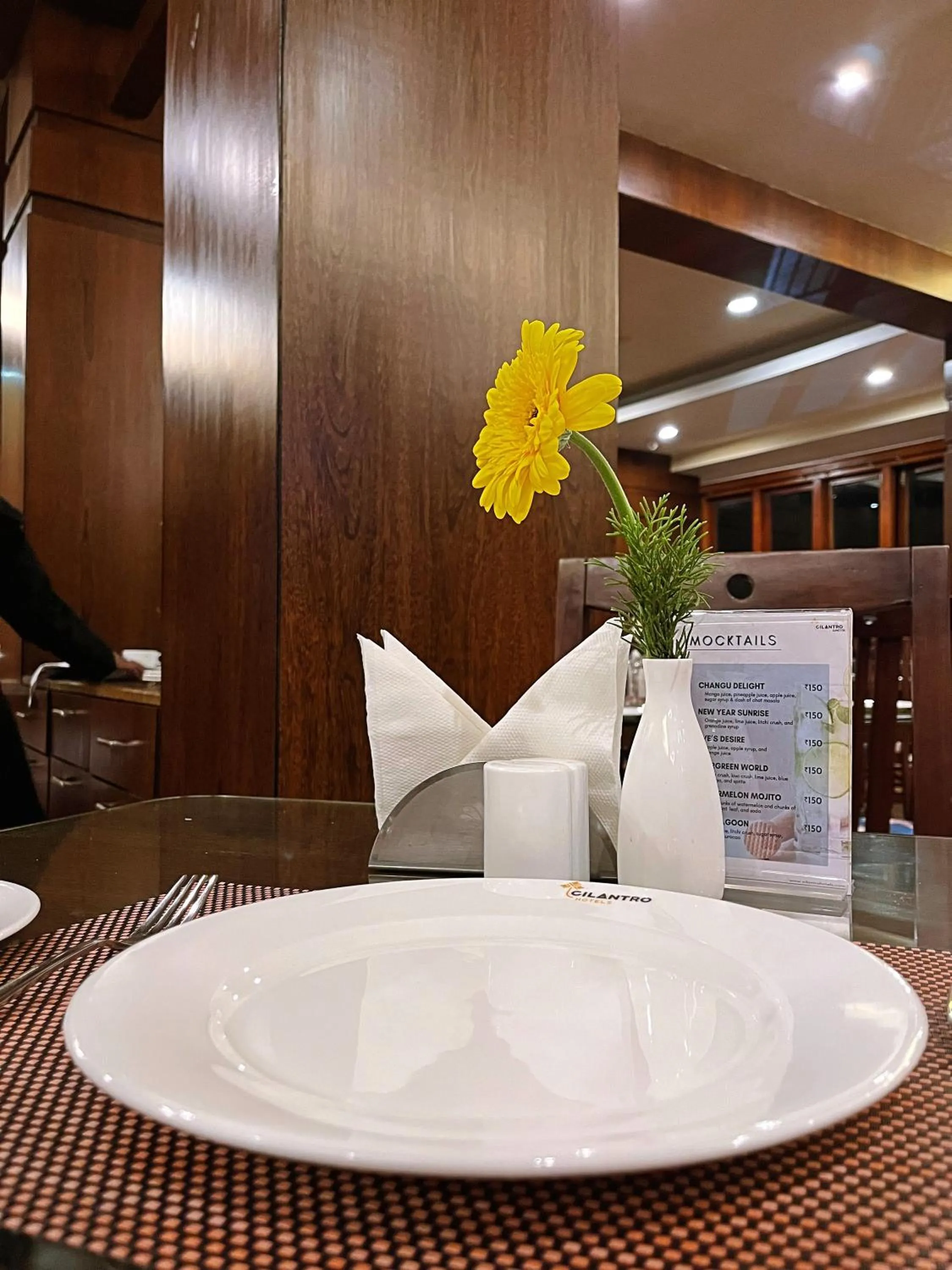 Restaurant/places to eat in Cilantro Unwind Delisso Abode,Gangtok