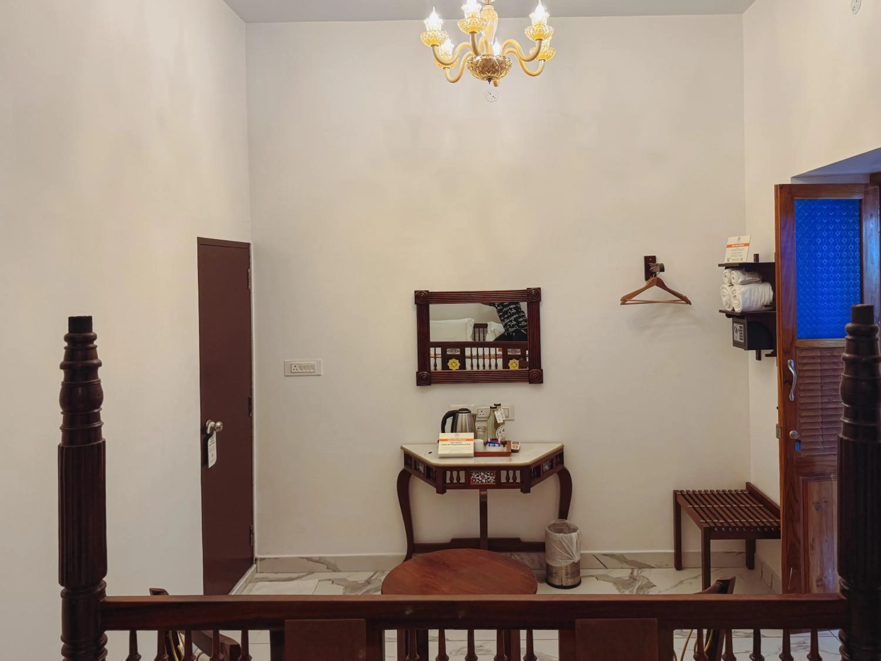 Bed in Bel Abri Colonial Living, Pondicherry