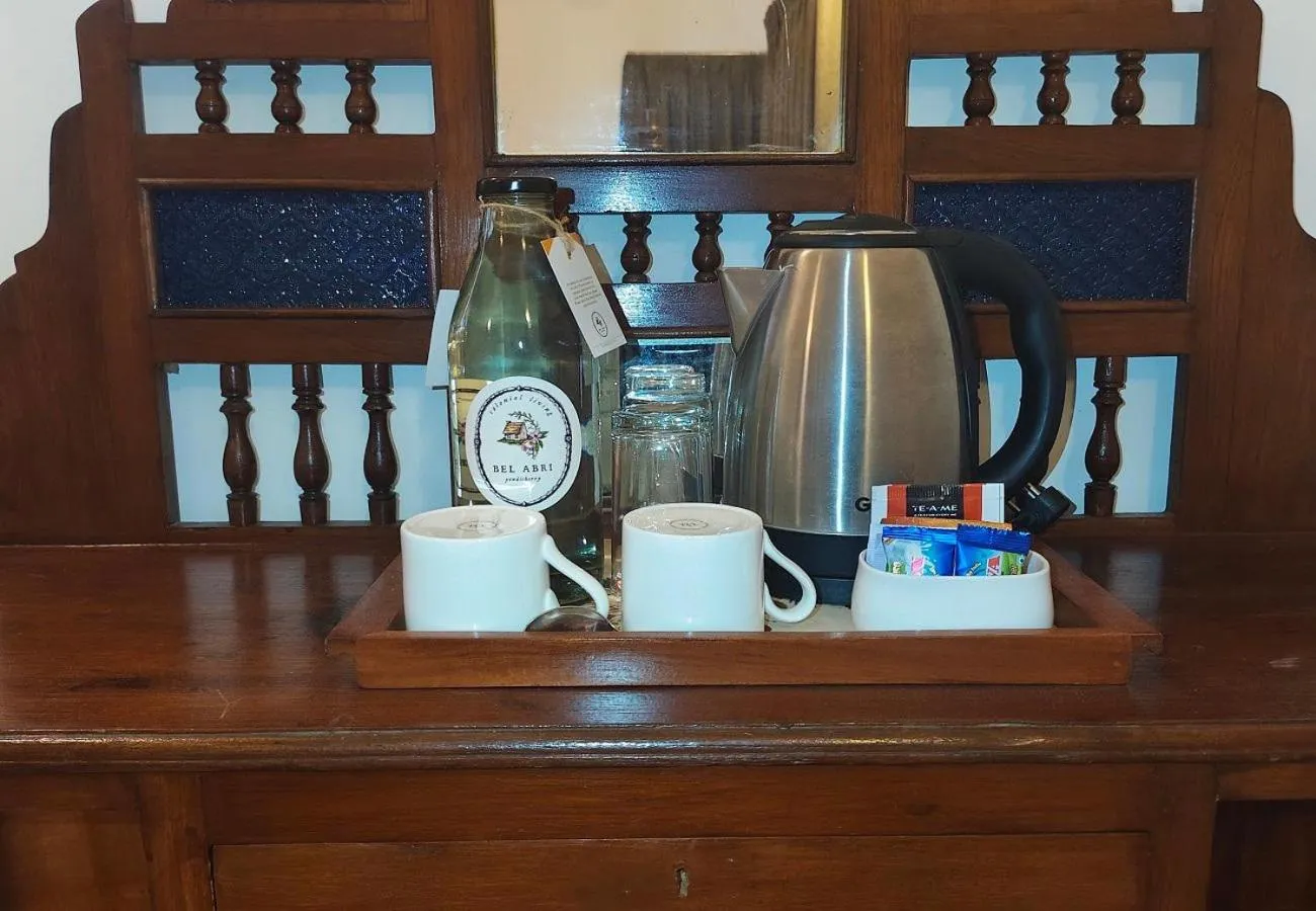 Coffee/tea facilities in Bel Abri Colonial Living, Pondicherry