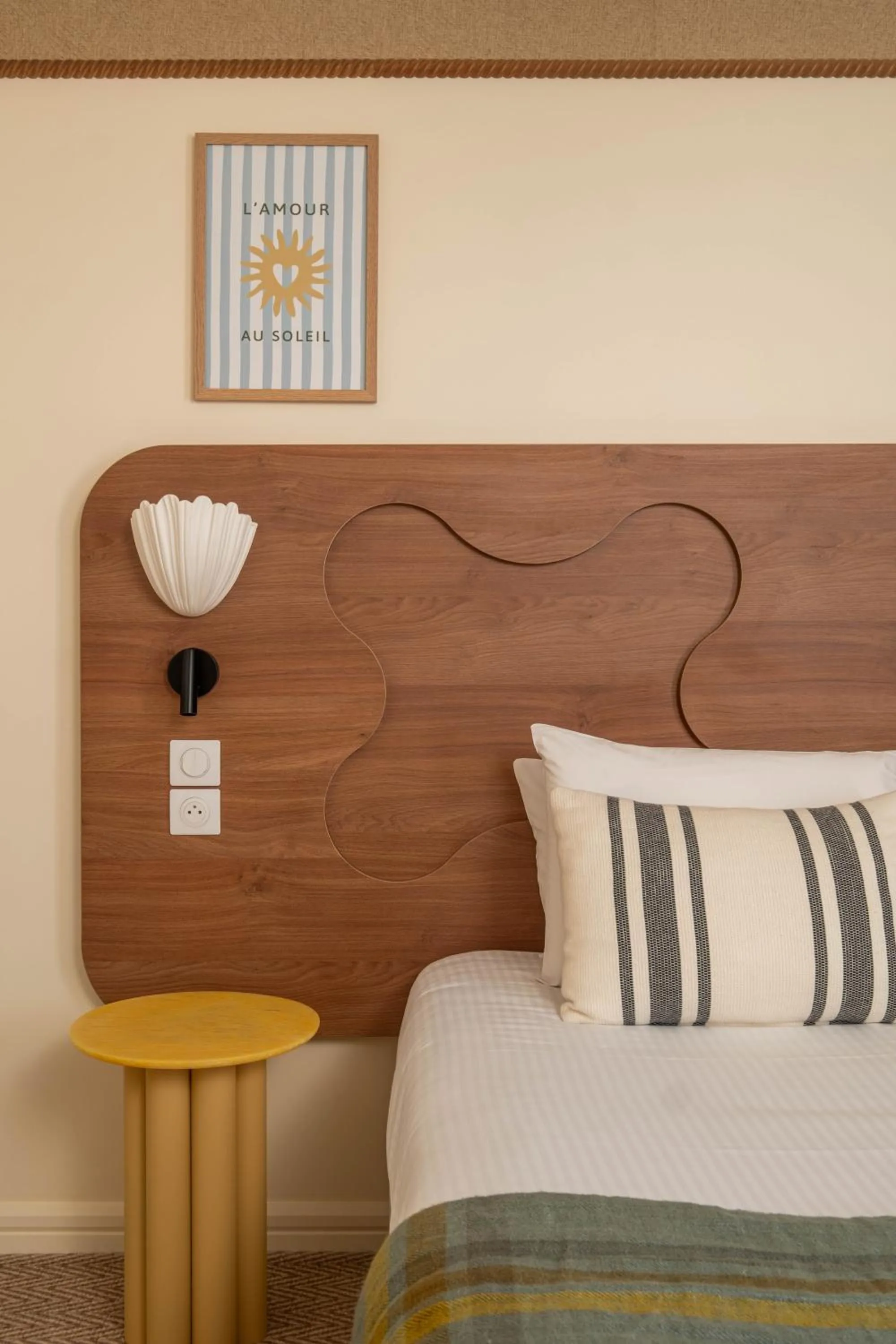 Bedroom, Bed in Hotel Coeur Marin