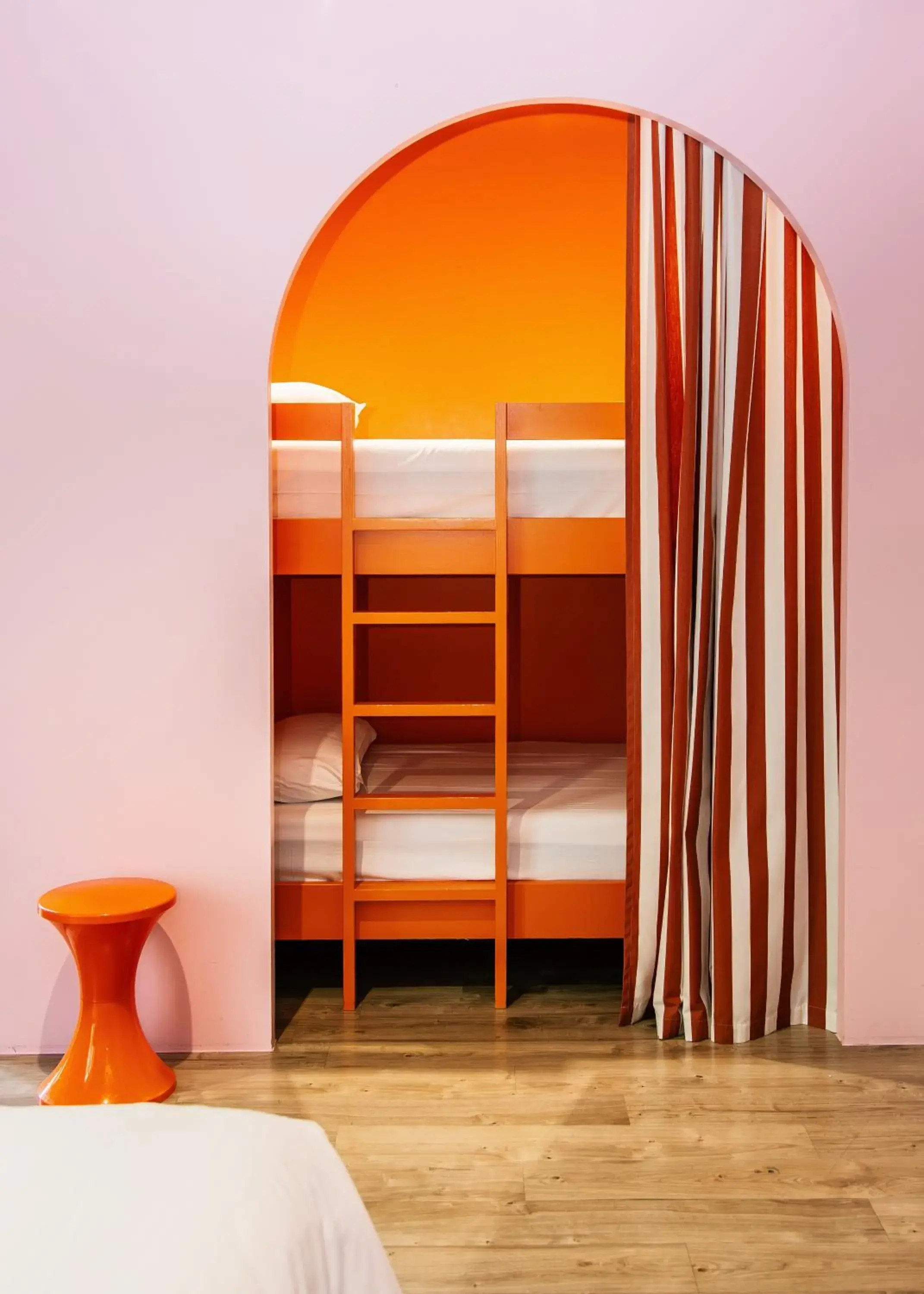 Bed in DEMAIN Hôtel Bed in DEMAIN Hôtel