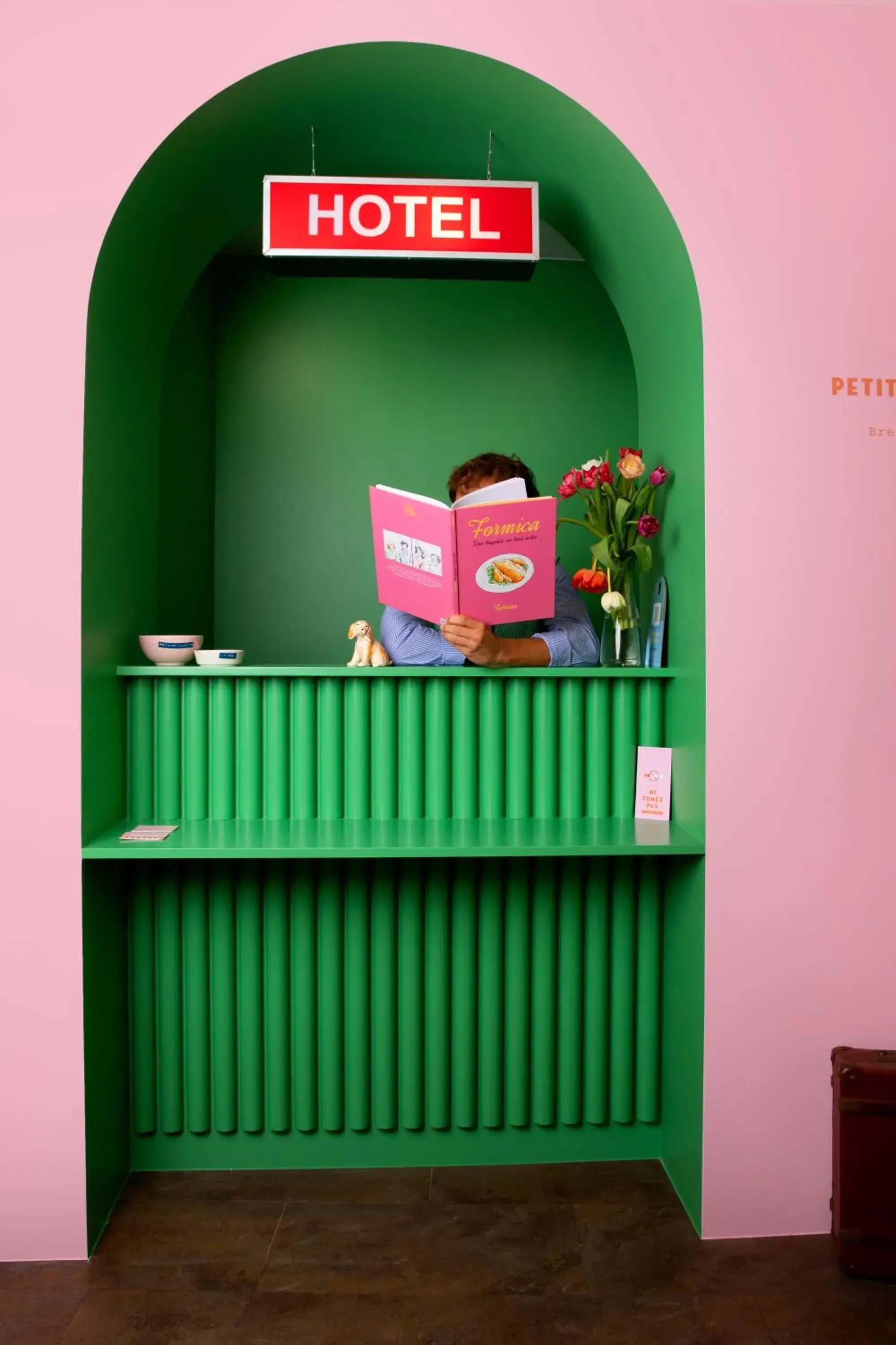 Lobby or reception in DEMAIN Hôtel Lobby or reception in DEMAIN Hôtel