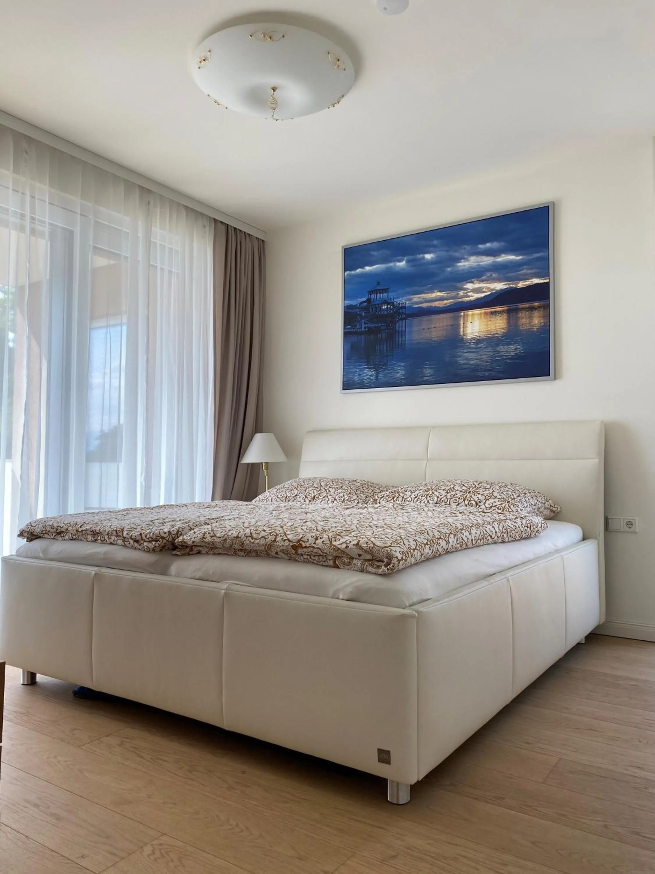 Bed in See & You Familienwohnung mit Hotelanbindung