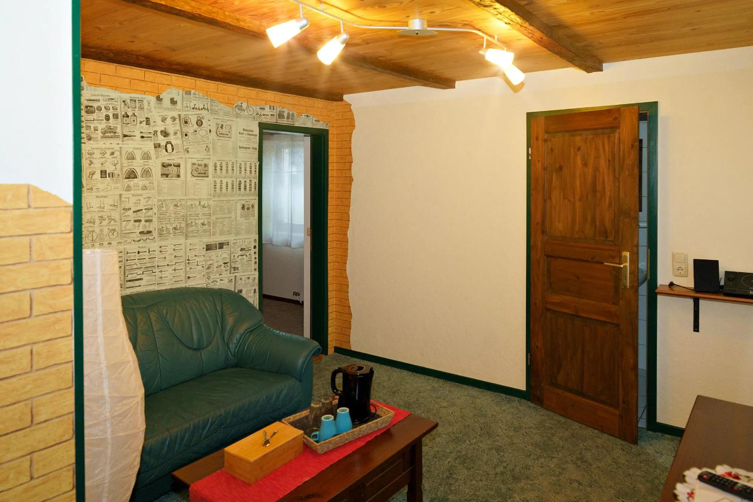 Living room in Die Radler-Scheune Finsterbergen