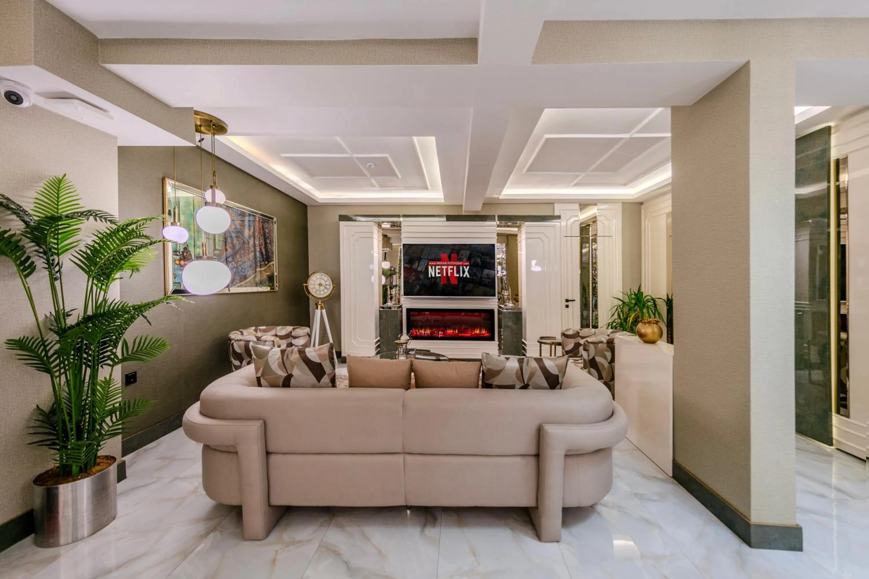 Lobby or reception in Atar Airport Hotel - Spa & Wellness