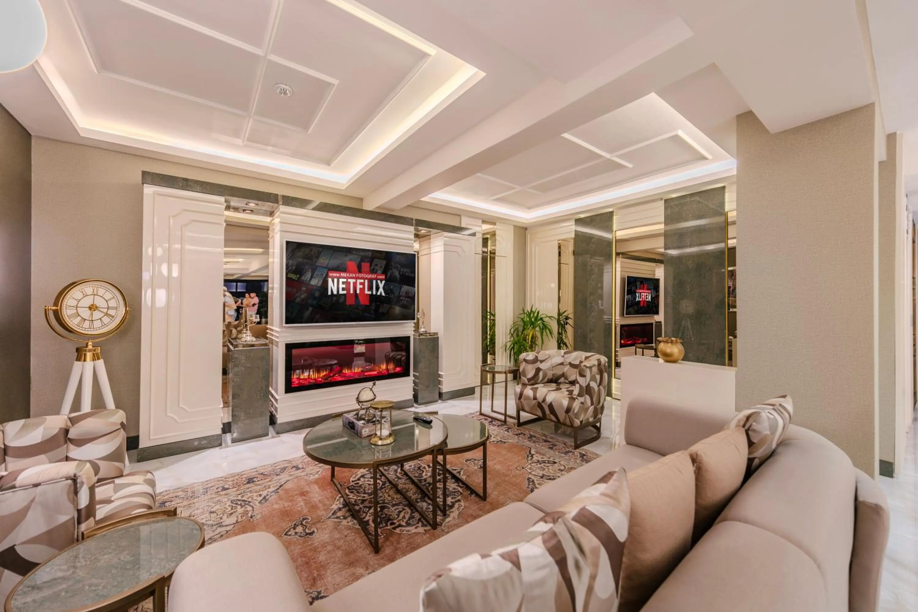 Lobby or reception in Atar Airport Hotel - Spa & Wellness