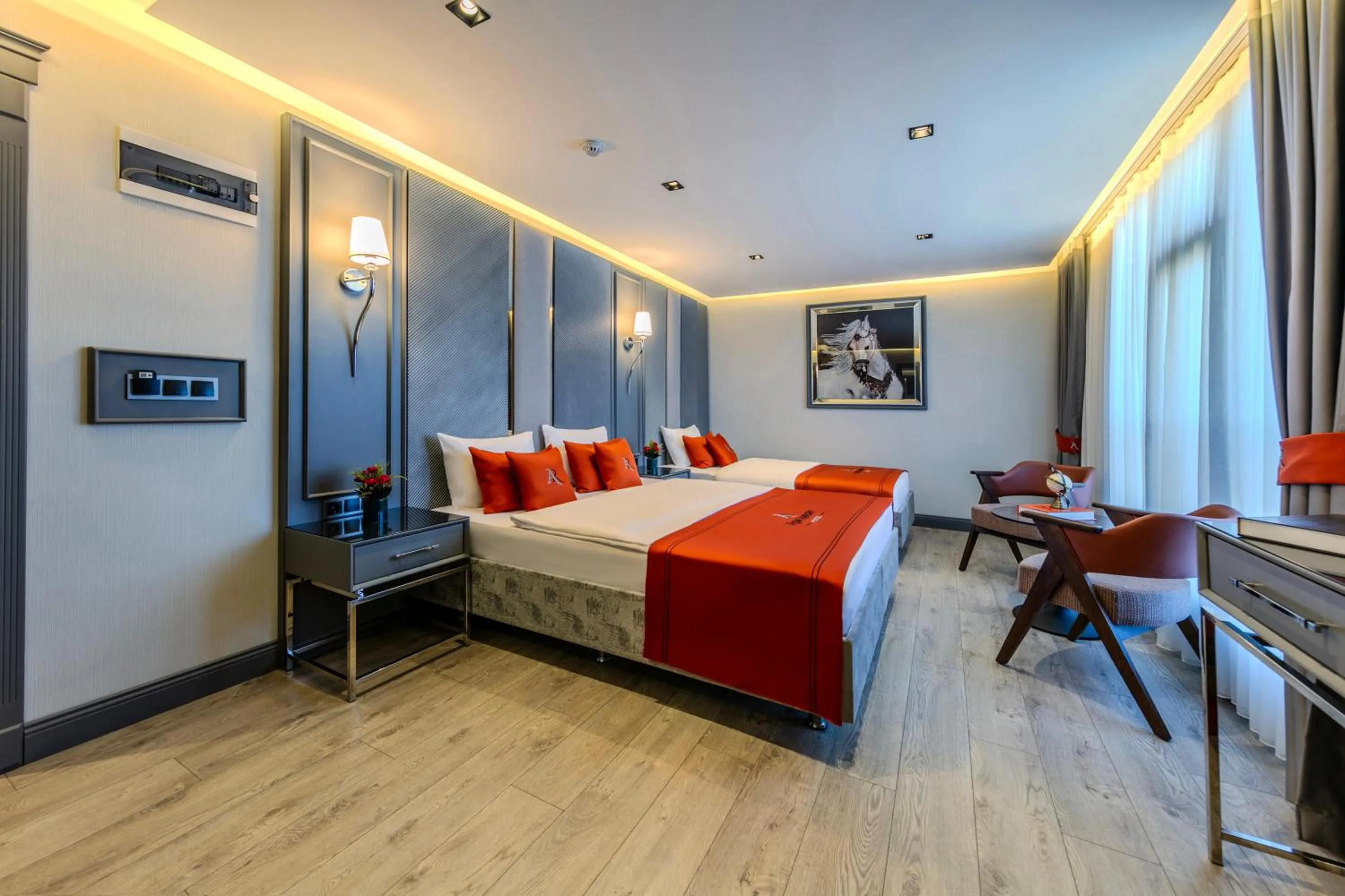 Photo of the whole room, Bed in Atar Airport Hotel - Spa & Wellness