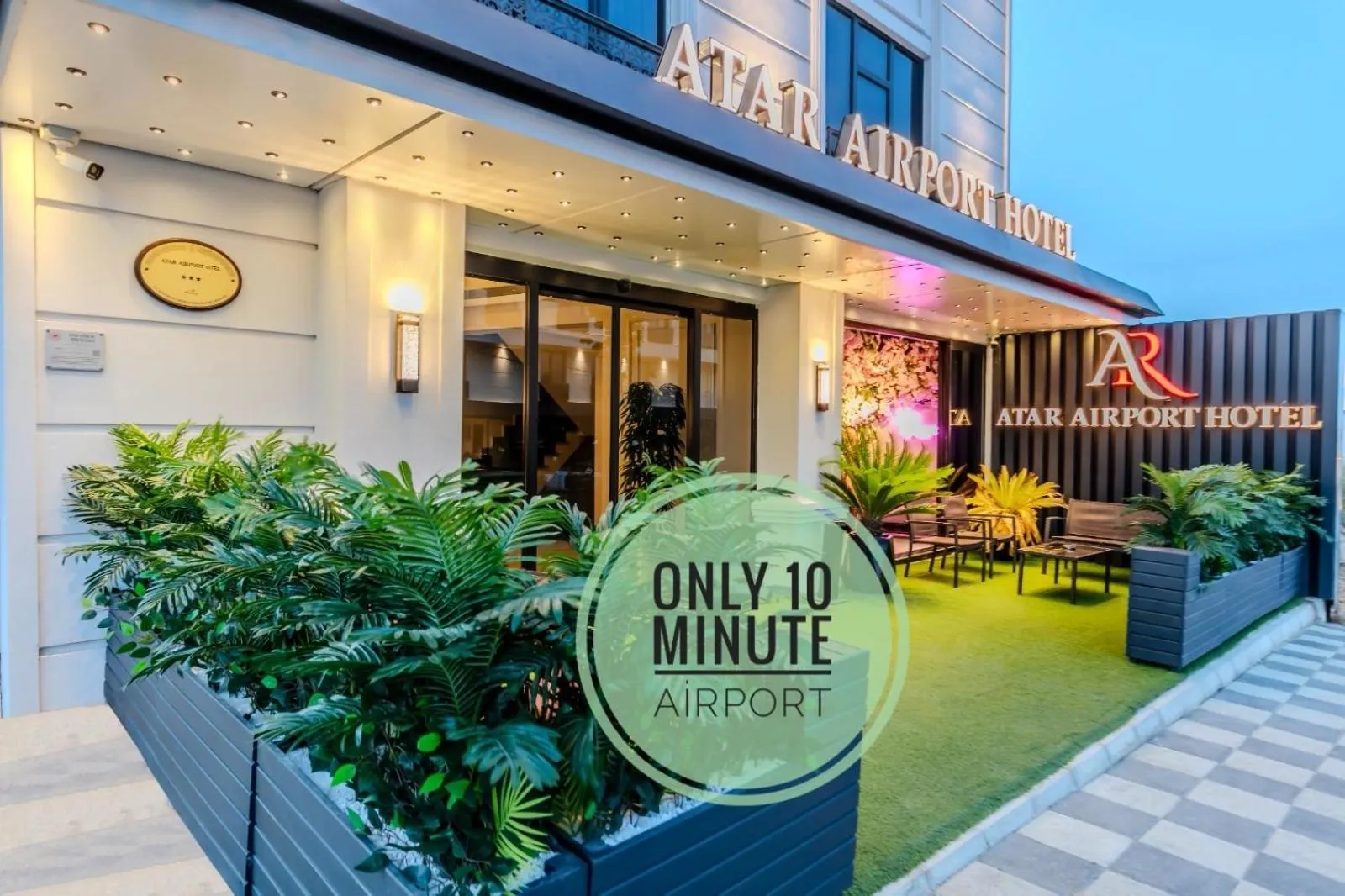 Property building in Atar Airport Hotel - Spa & Wellness