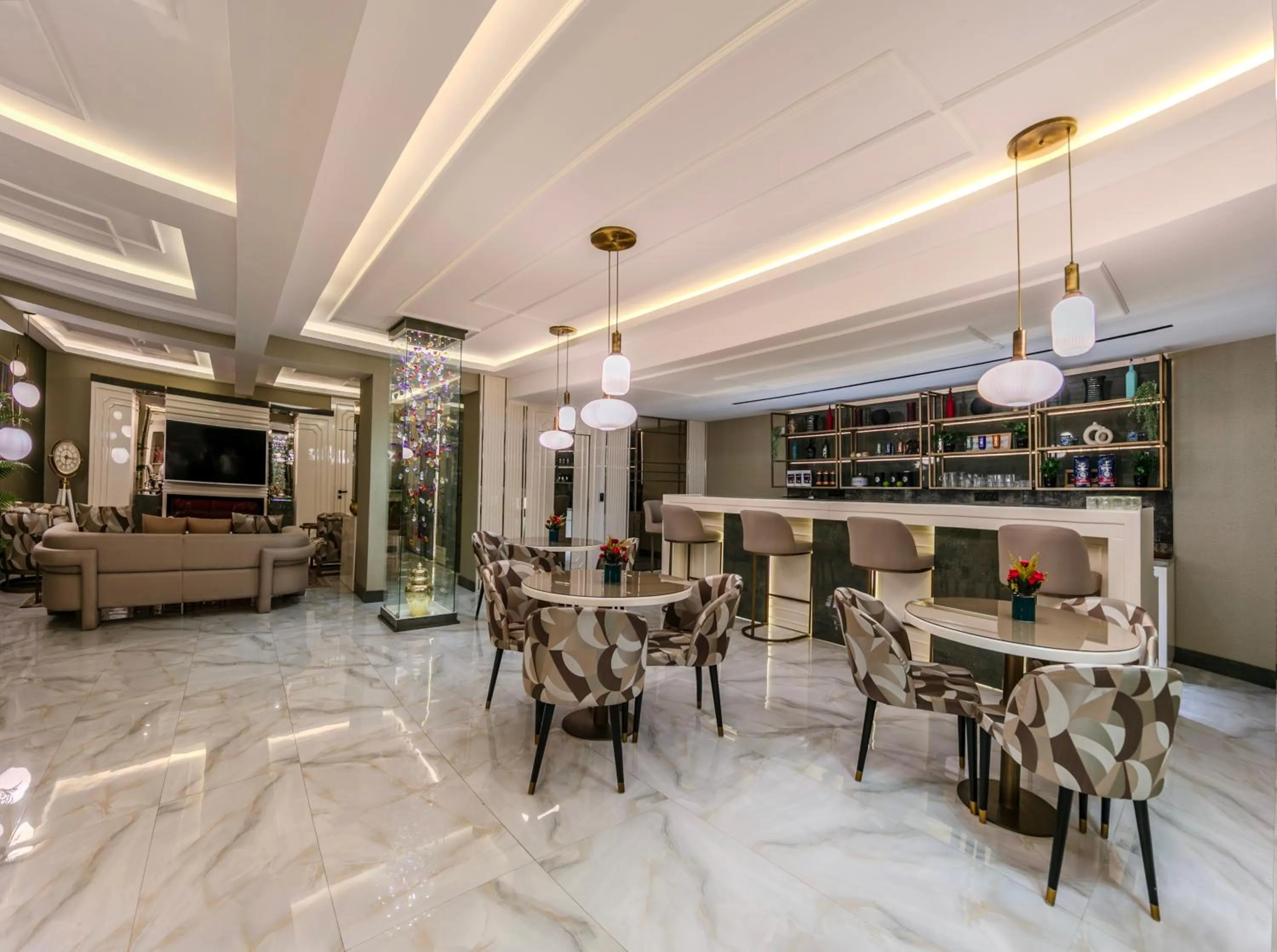 Lobby or reception in Atar Airport Hotel - Spa & Wellness