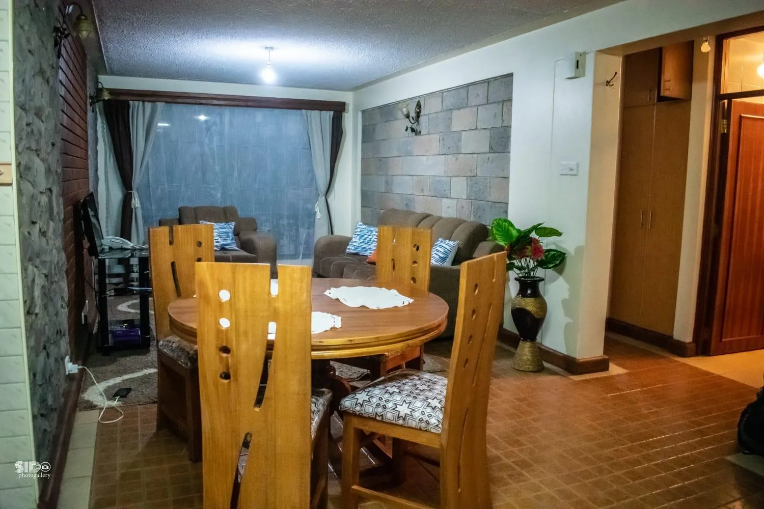 Living room in Lux Suites Tropical Towers Apartments Kilimani