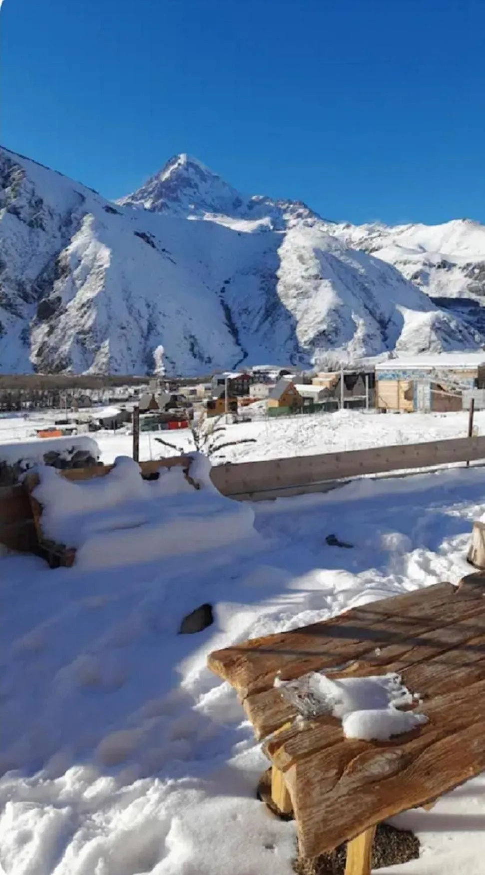 Winter in Mountain flower cottage