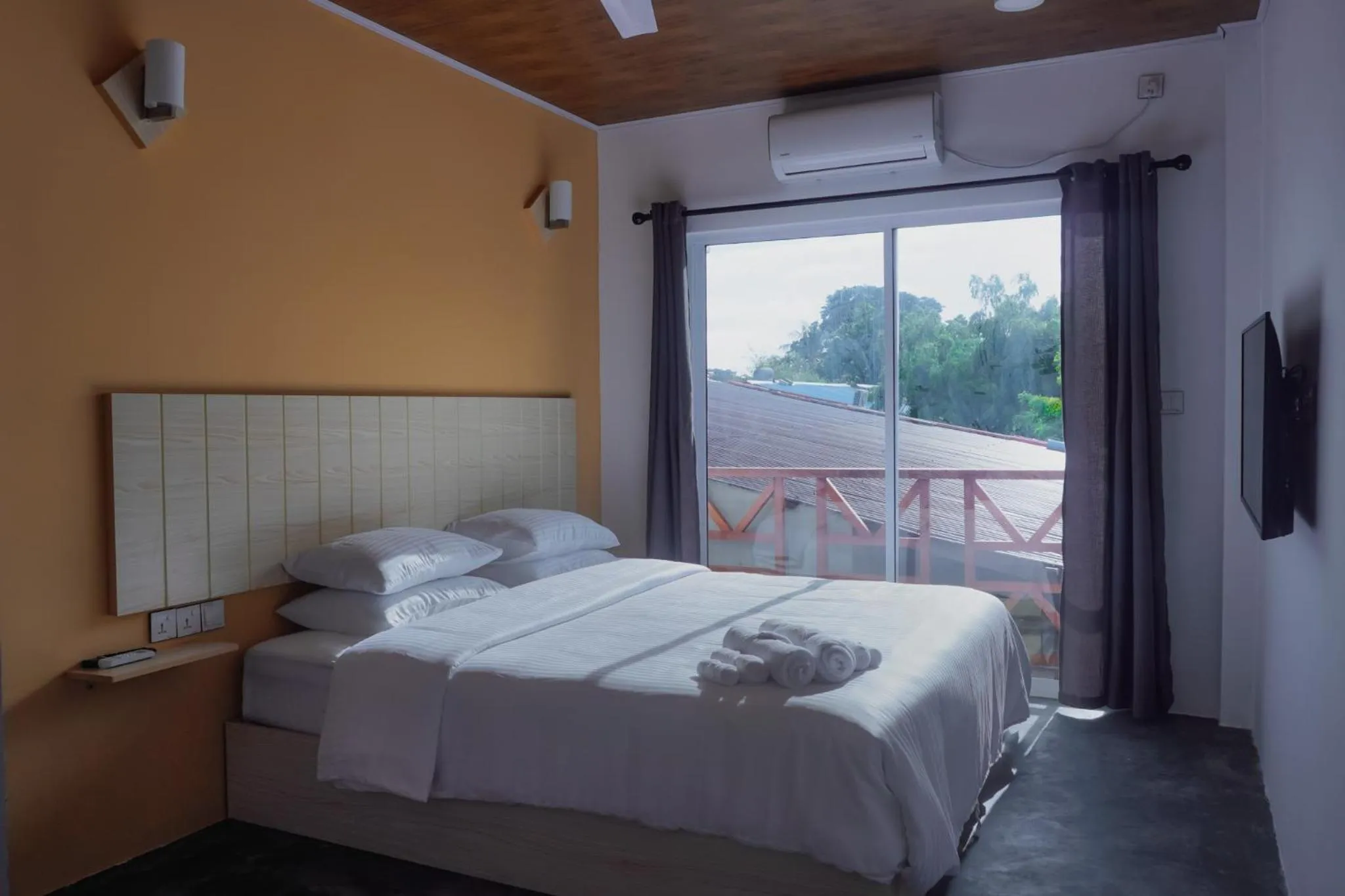 Bedroom in The Zen Den