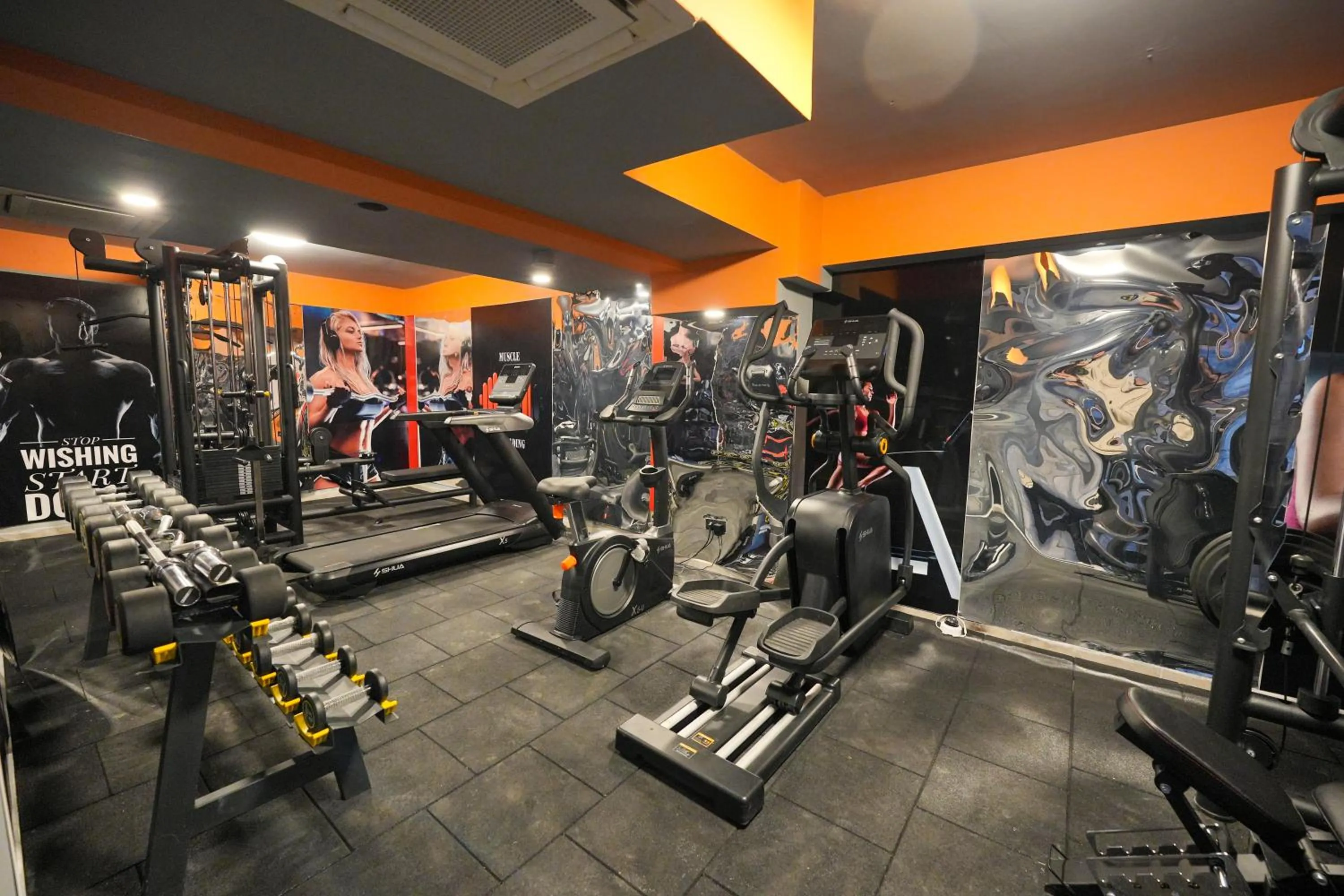 Fitness centre/facilities in Ramitos Boutique Hotel