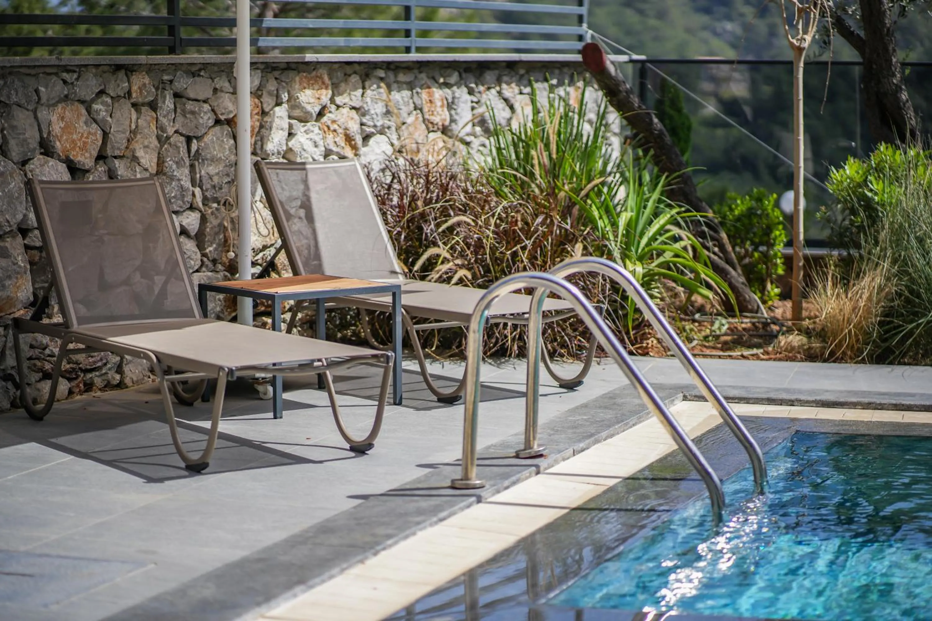 Pool view in Ramitos Boutique Hotel