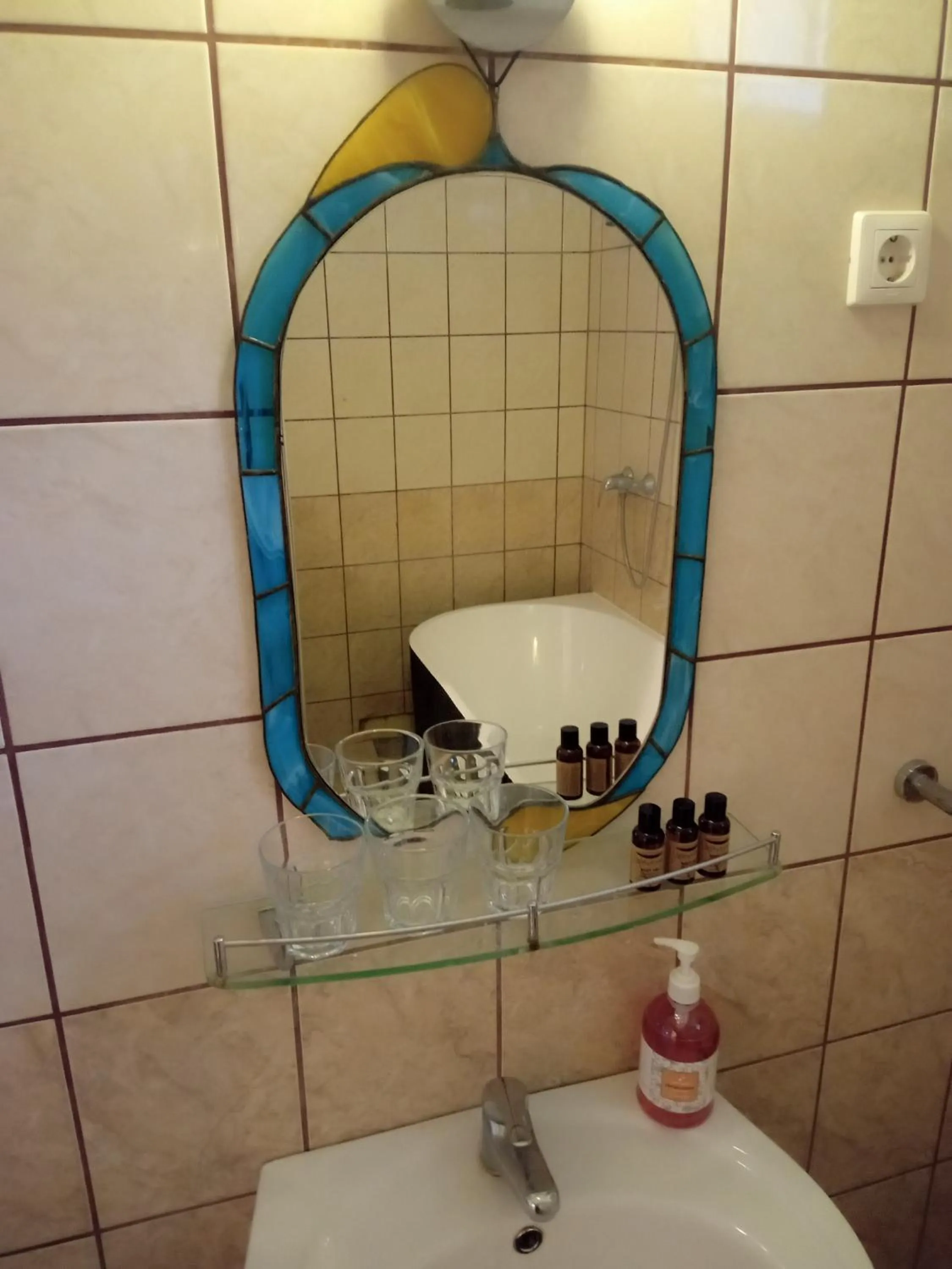 Bathroom in Blues Ryokan