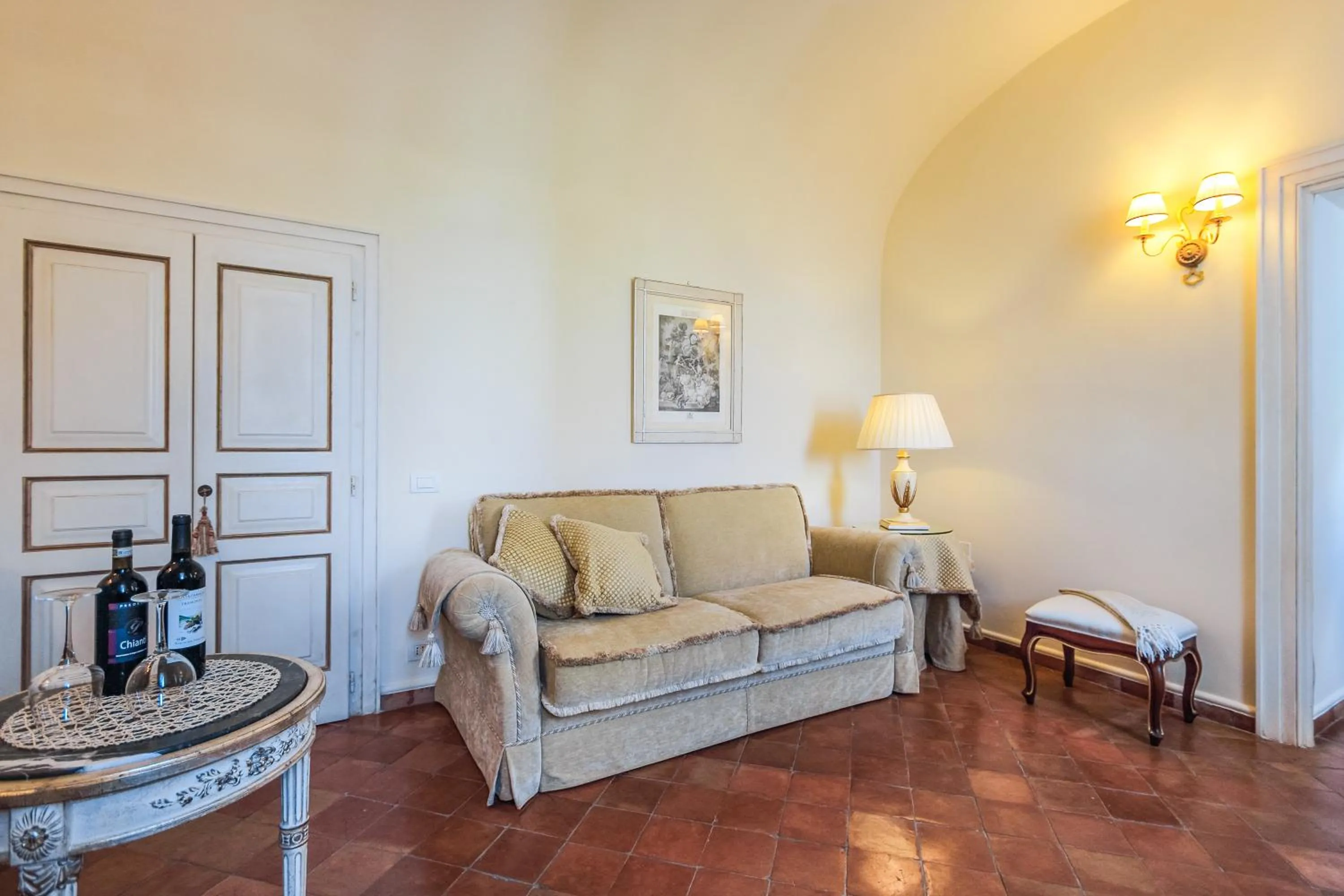 Living room in Villa Alba d'Oro - Historic luxury villa