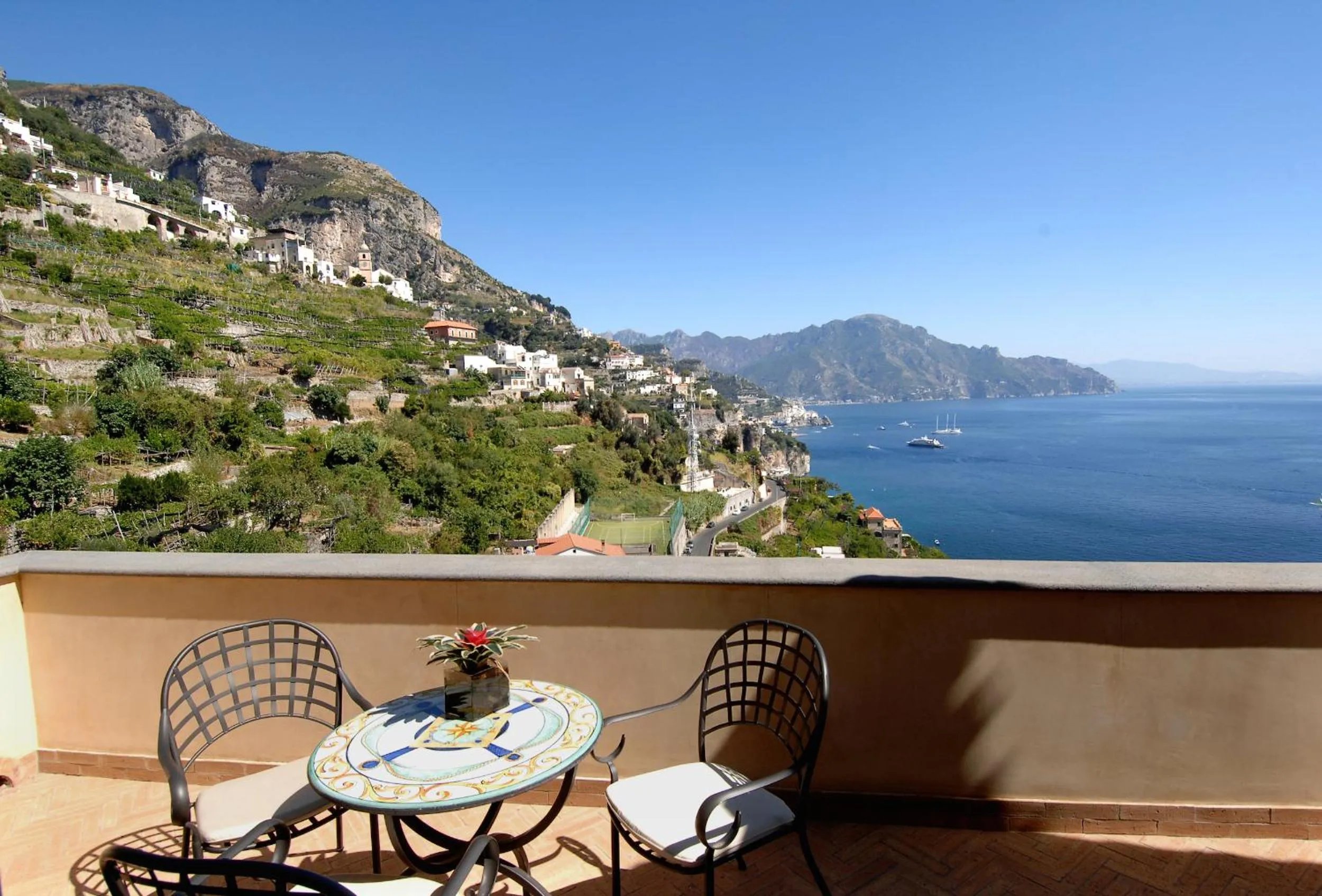 Balcony/Terrace in Villa Alba d'Oro - Historic luxury villa