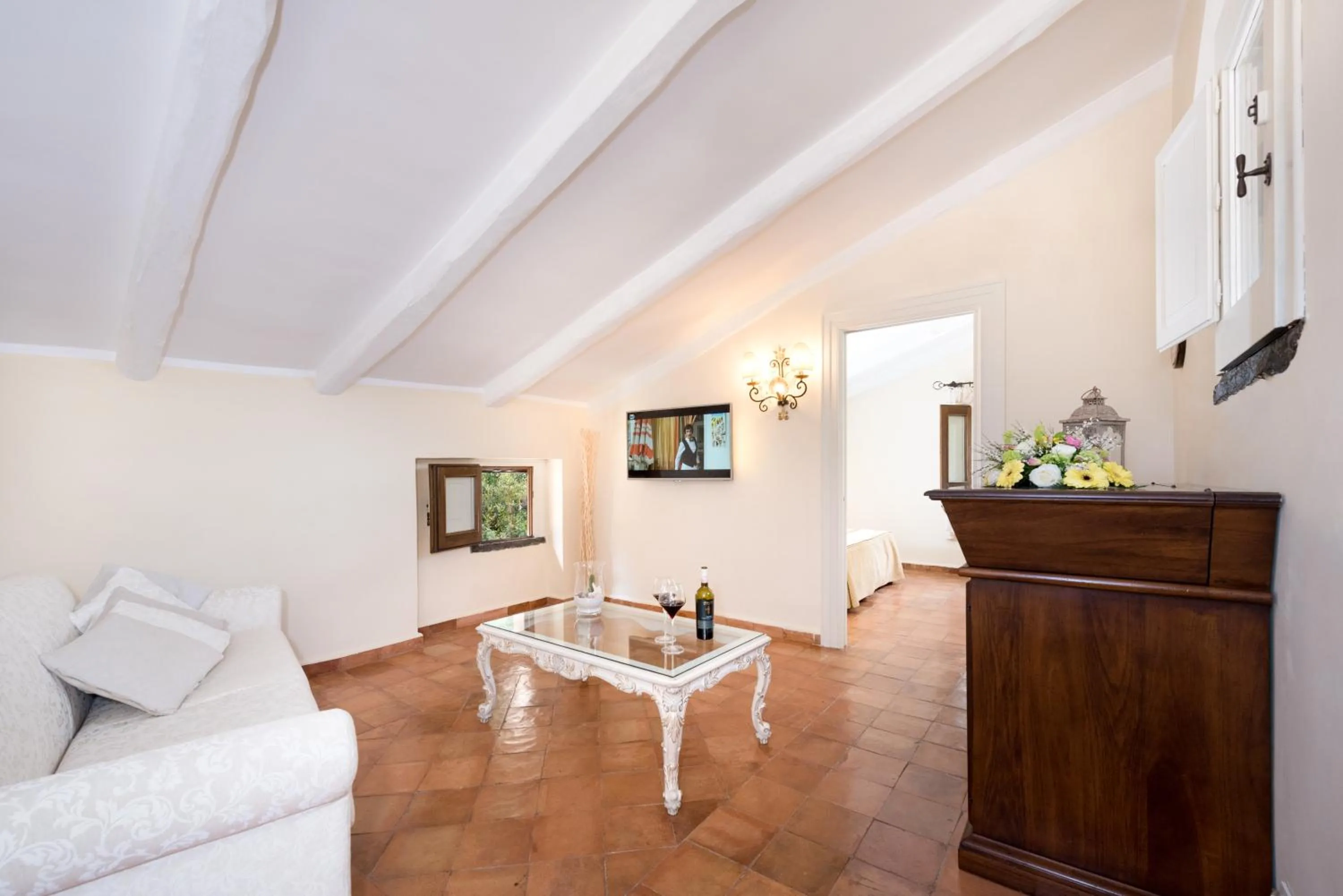 Living room in Villa Alba d'Oro - Historic luxury villa