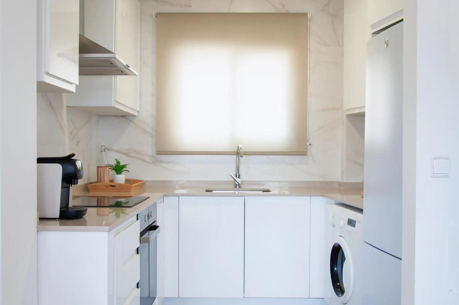 Kitchen or kitchenette in Ítaca Apartment Peñiscola