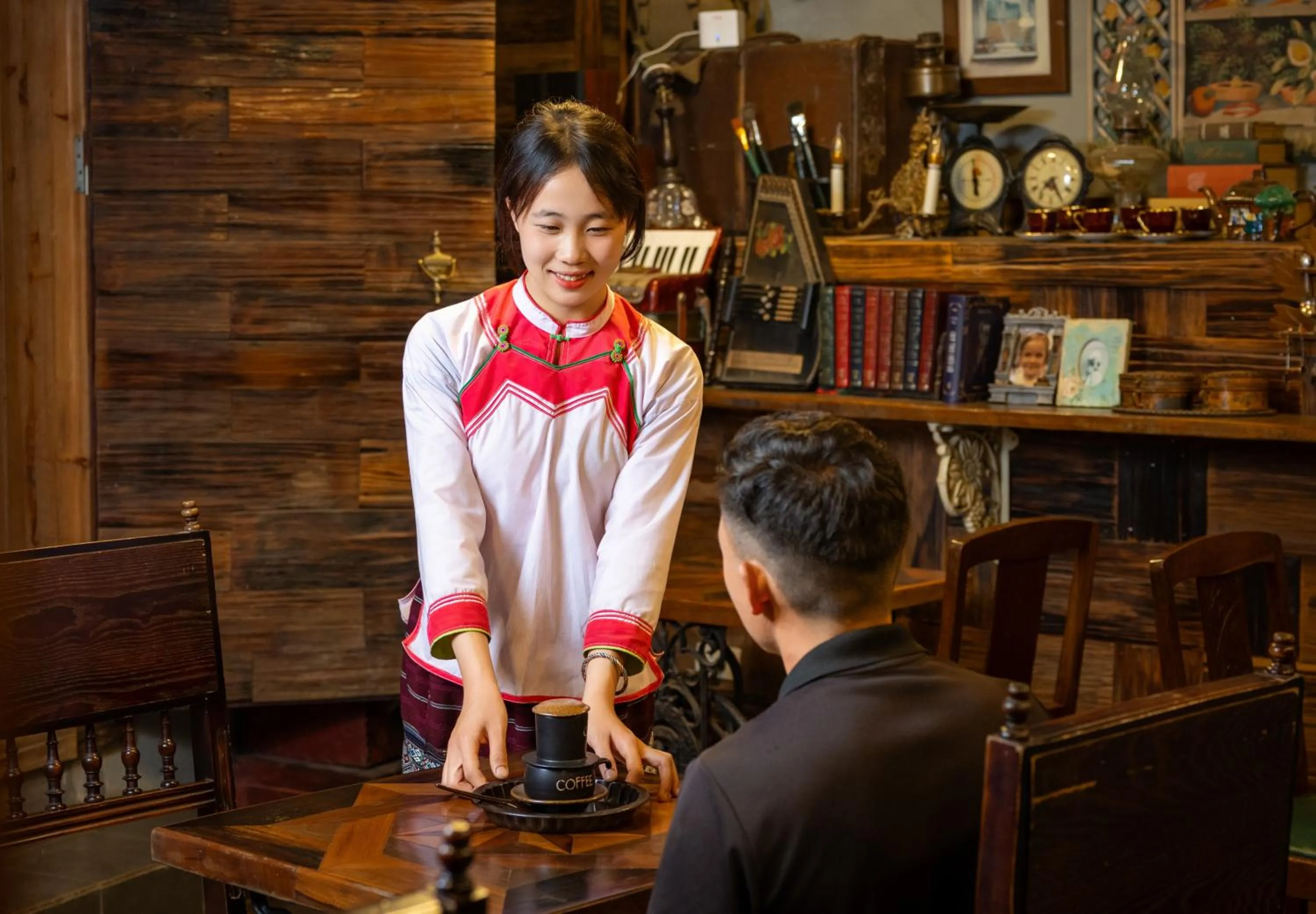 Staff in Ta Phin Cottage