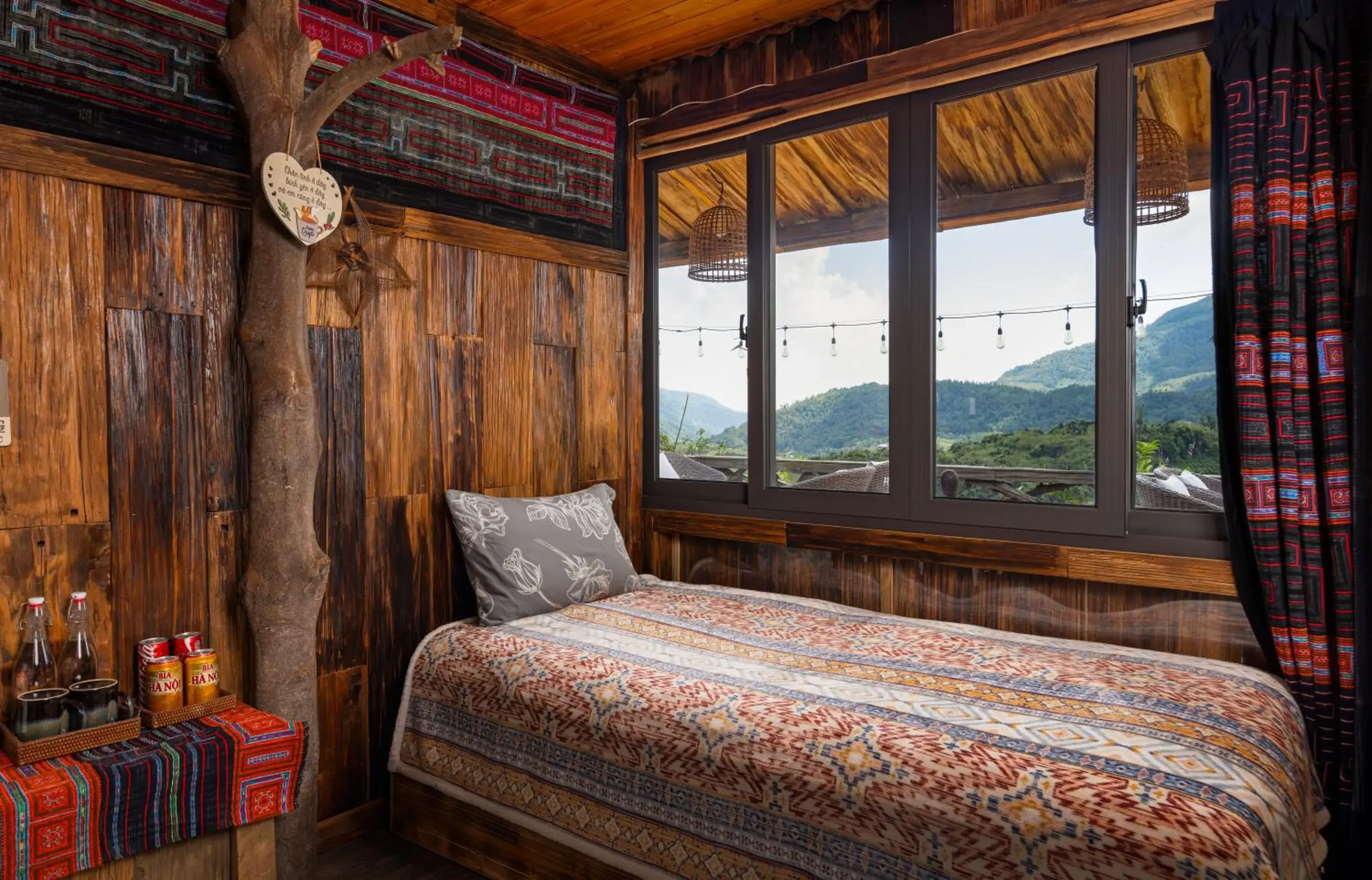 Deluxe Double Room with Balcony - single occupancy in Ta Phin Cottage Deluxe Double Room with Balcony - single occupancy in Ta Phin Cottage