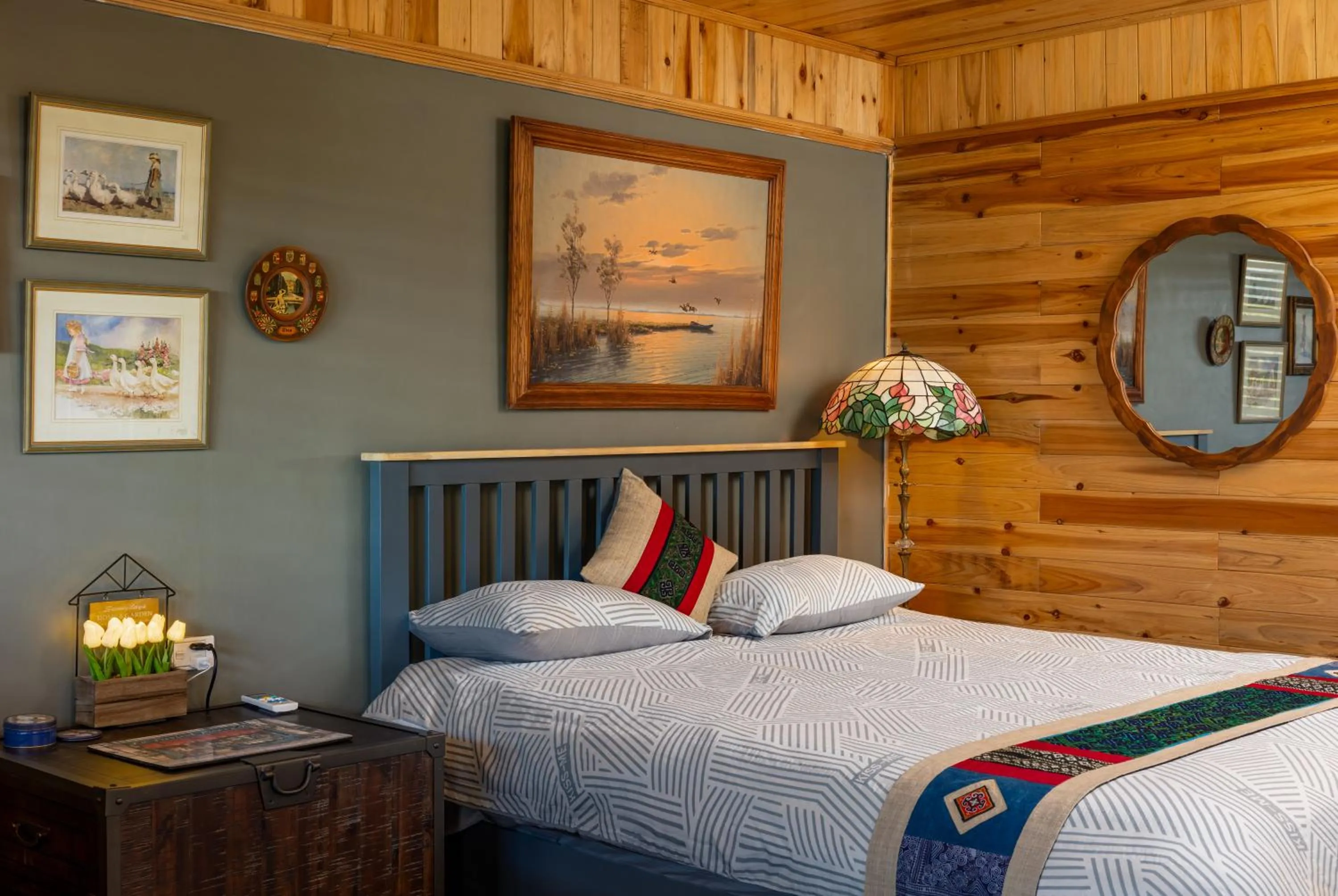 Bed in Ta Phin Cottage