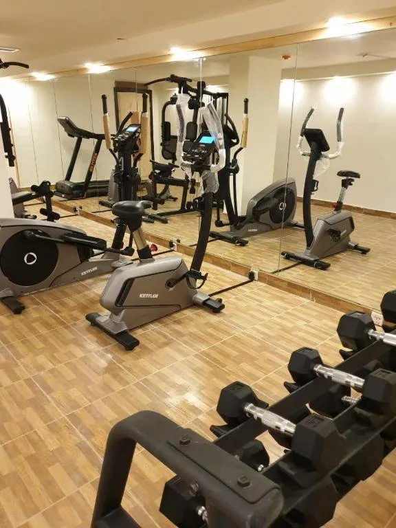 Fitness centre/facilities in Yafko Hotel