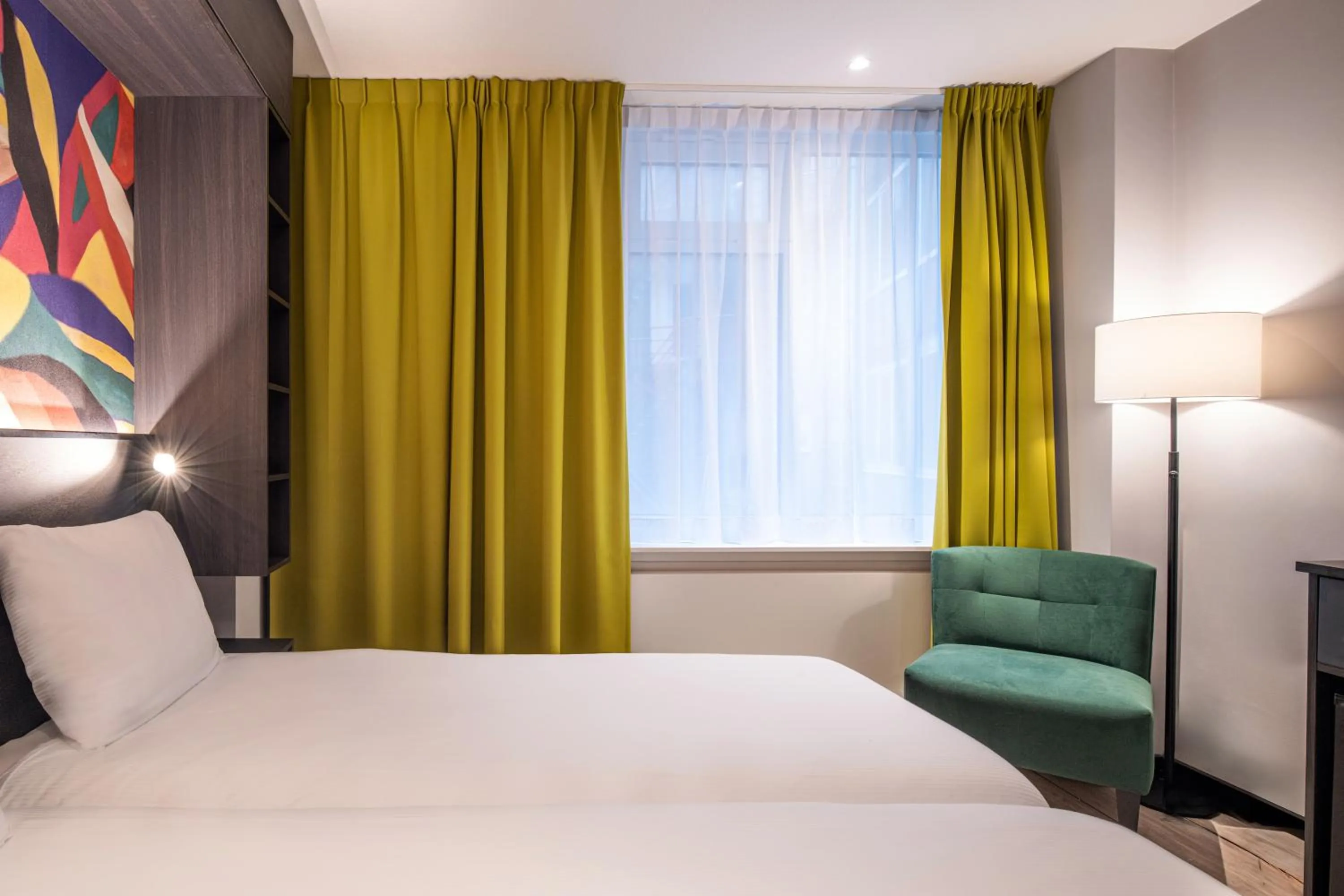 Bedroom, Bed in Thon Hotel Rotterdam City Centre