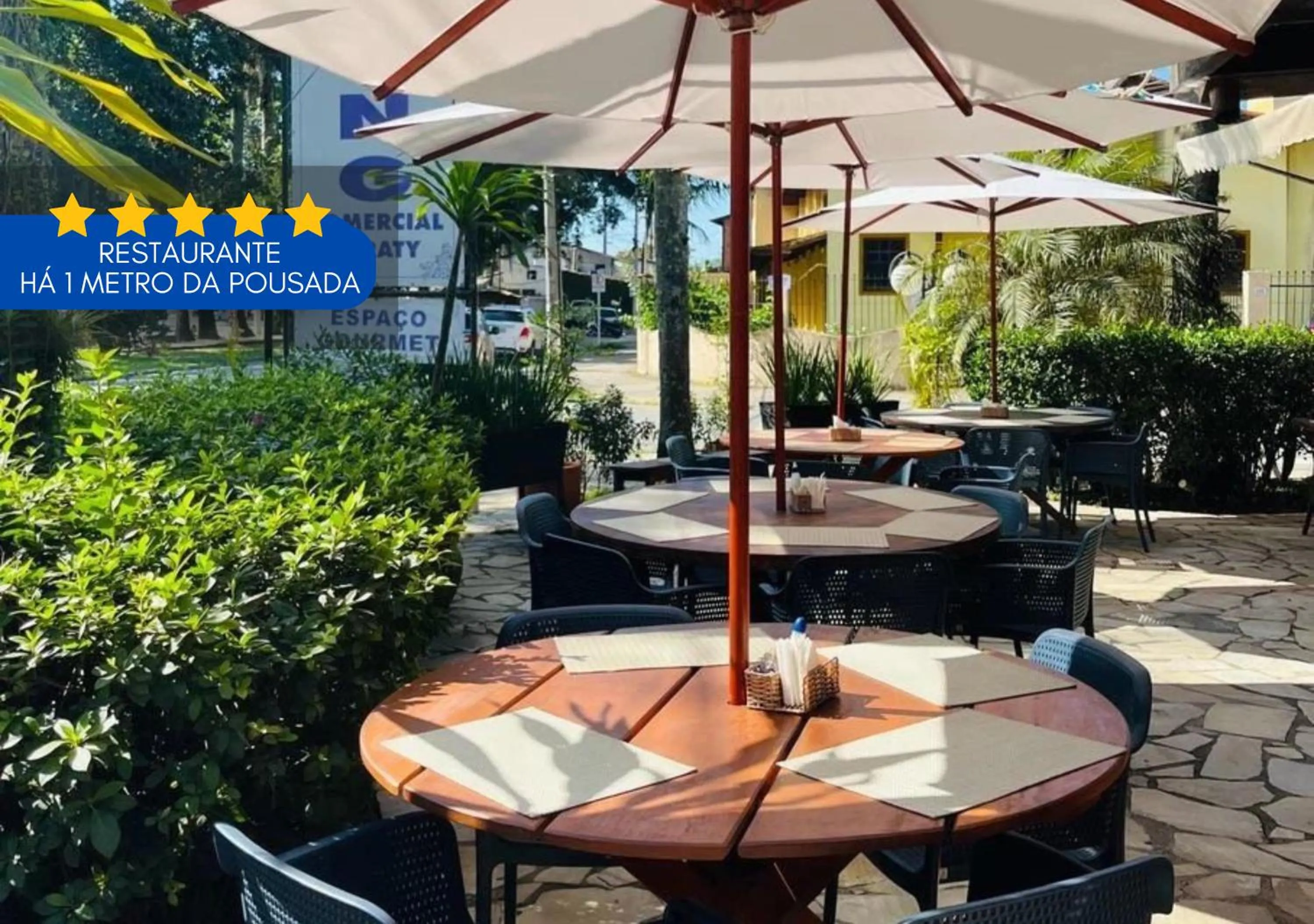 Restaurant/places to eat in Pousada Villa Real Paraty - Localização e café da manhã EXCELENTES"