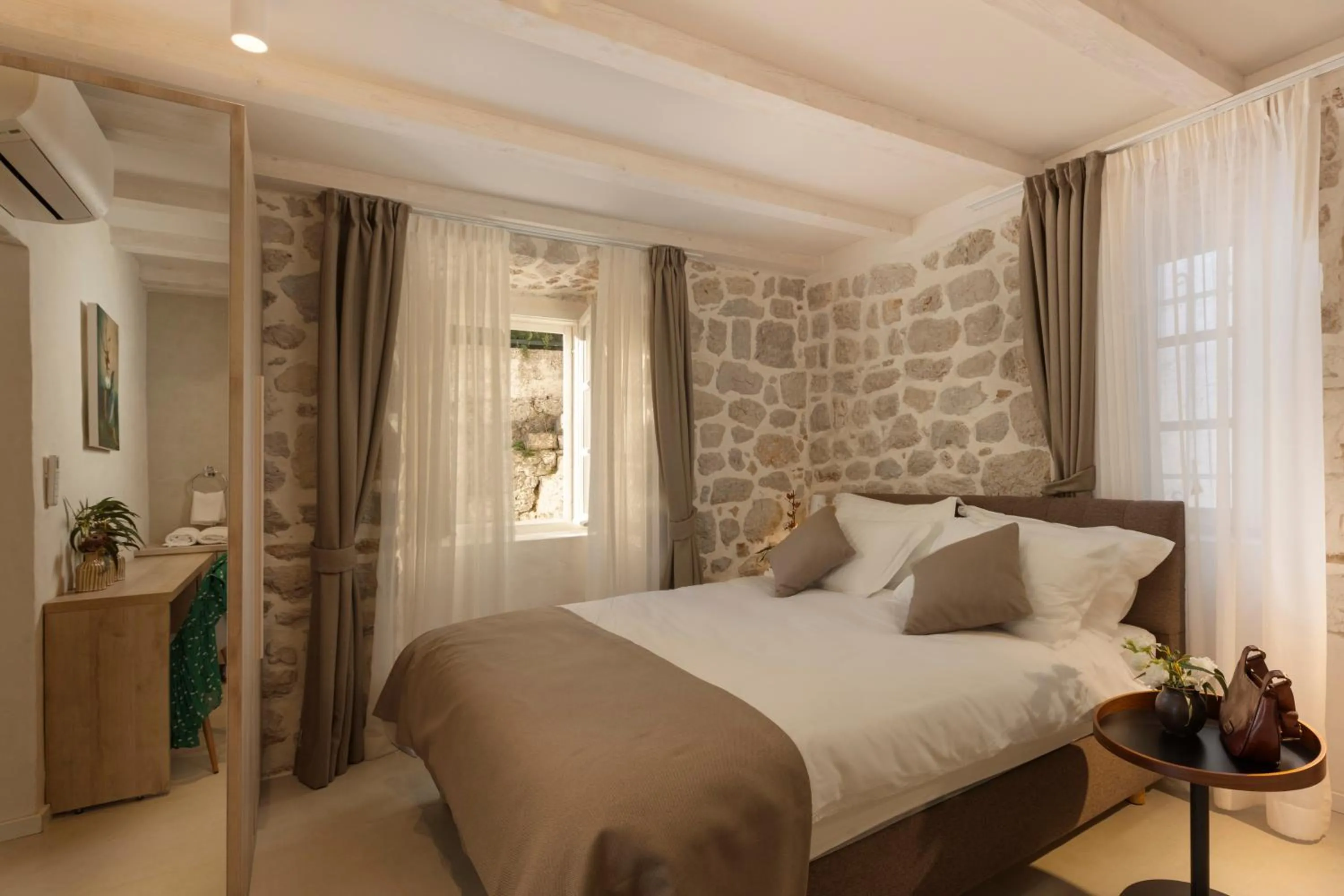 Bed in Villa Miri, Heritage Superior Villa with Swimming Pool