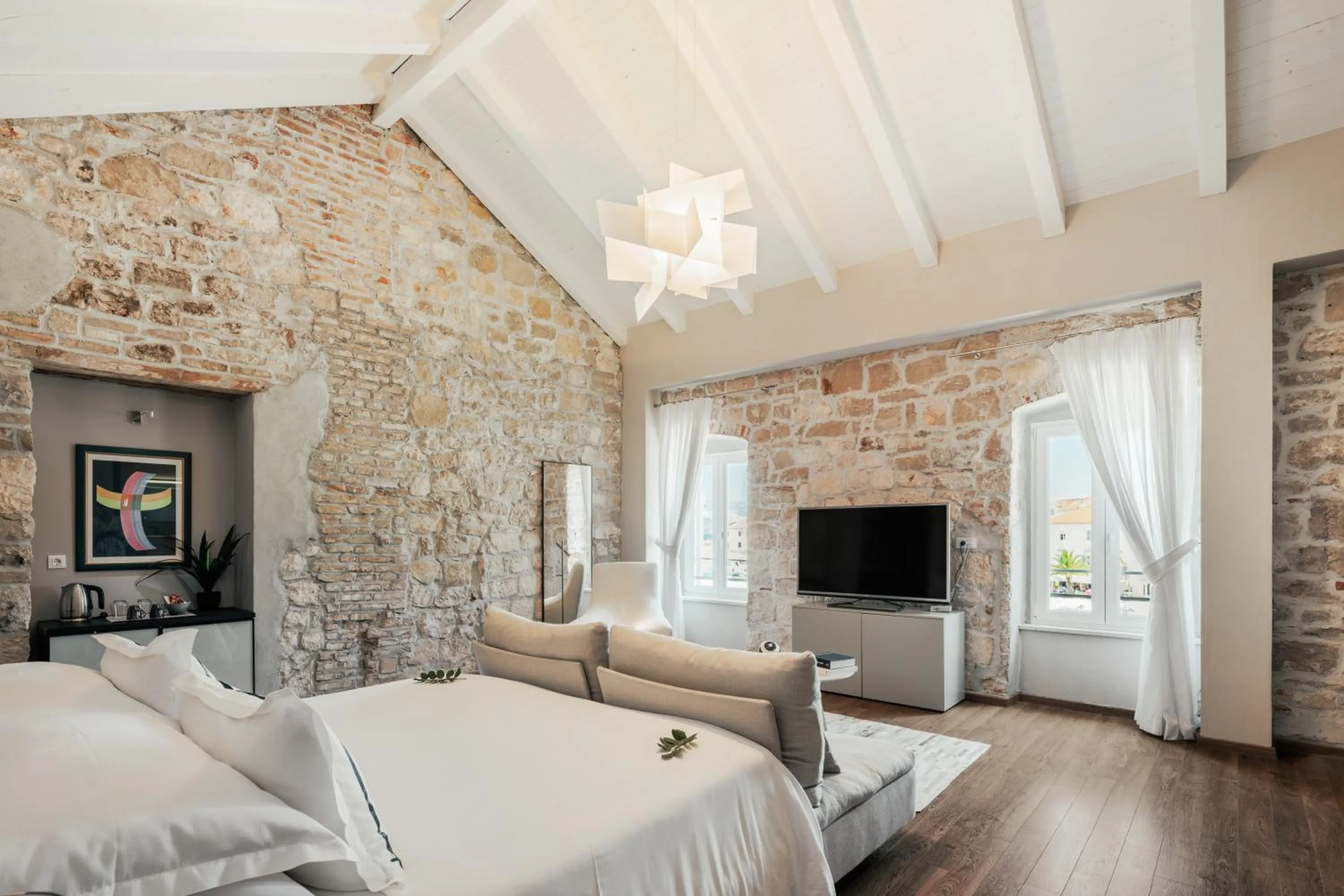 Bedroom, Bed in Hotel Osam - Adults Only