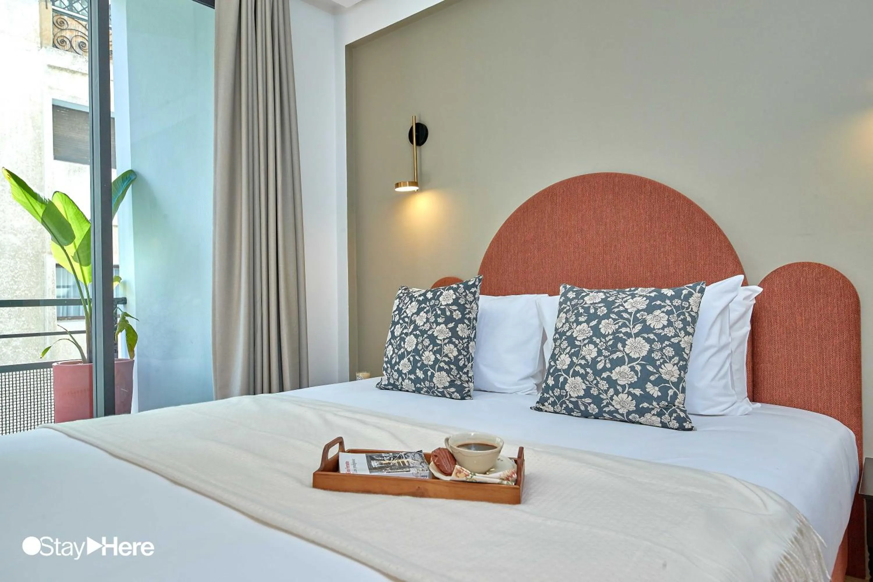 Bedroom, Bed in Stayhere Casablanca - Maarif - Elite Residence