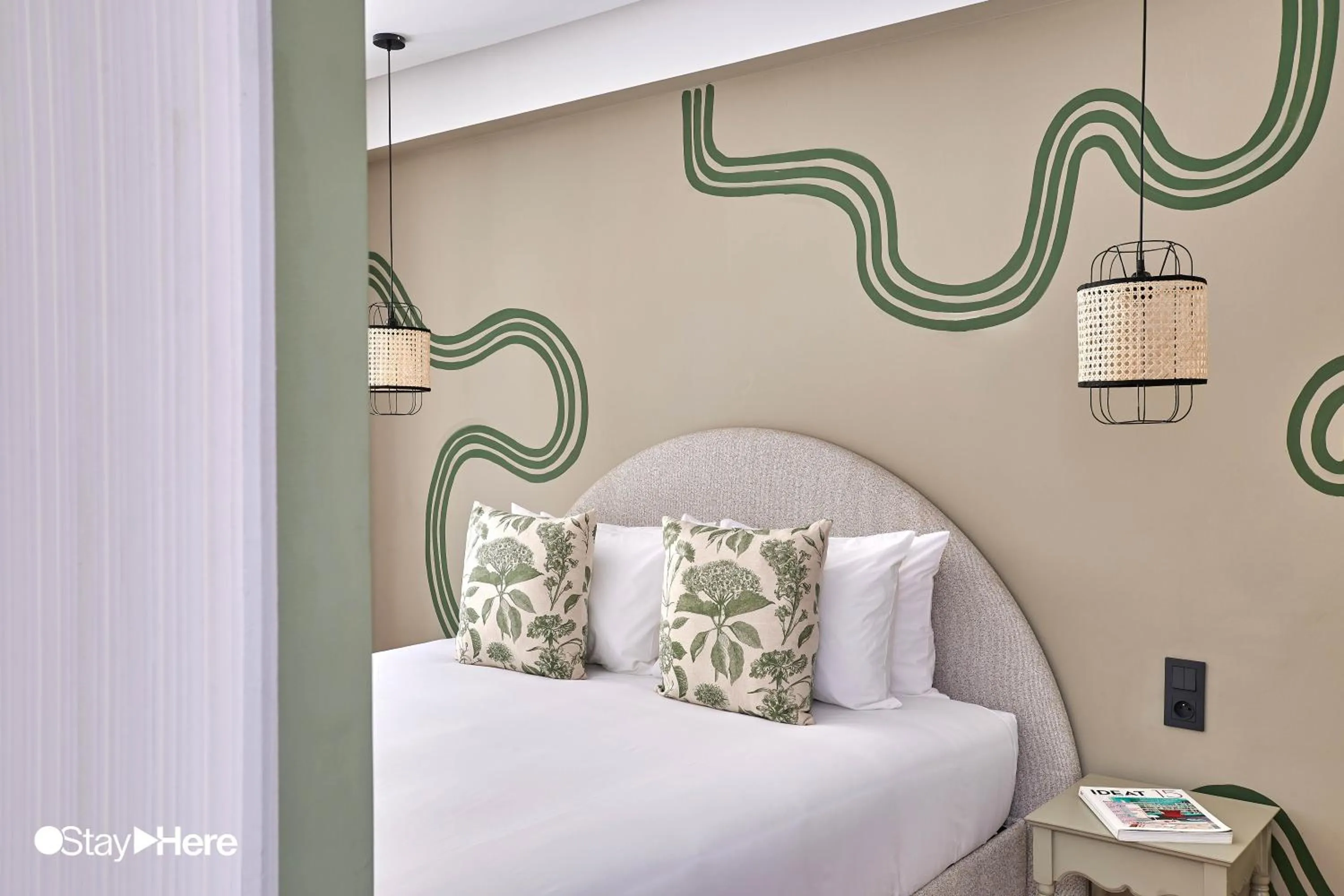 Bedroom, Bed in Stayhere Casablanca - Maarif - Elite Residence