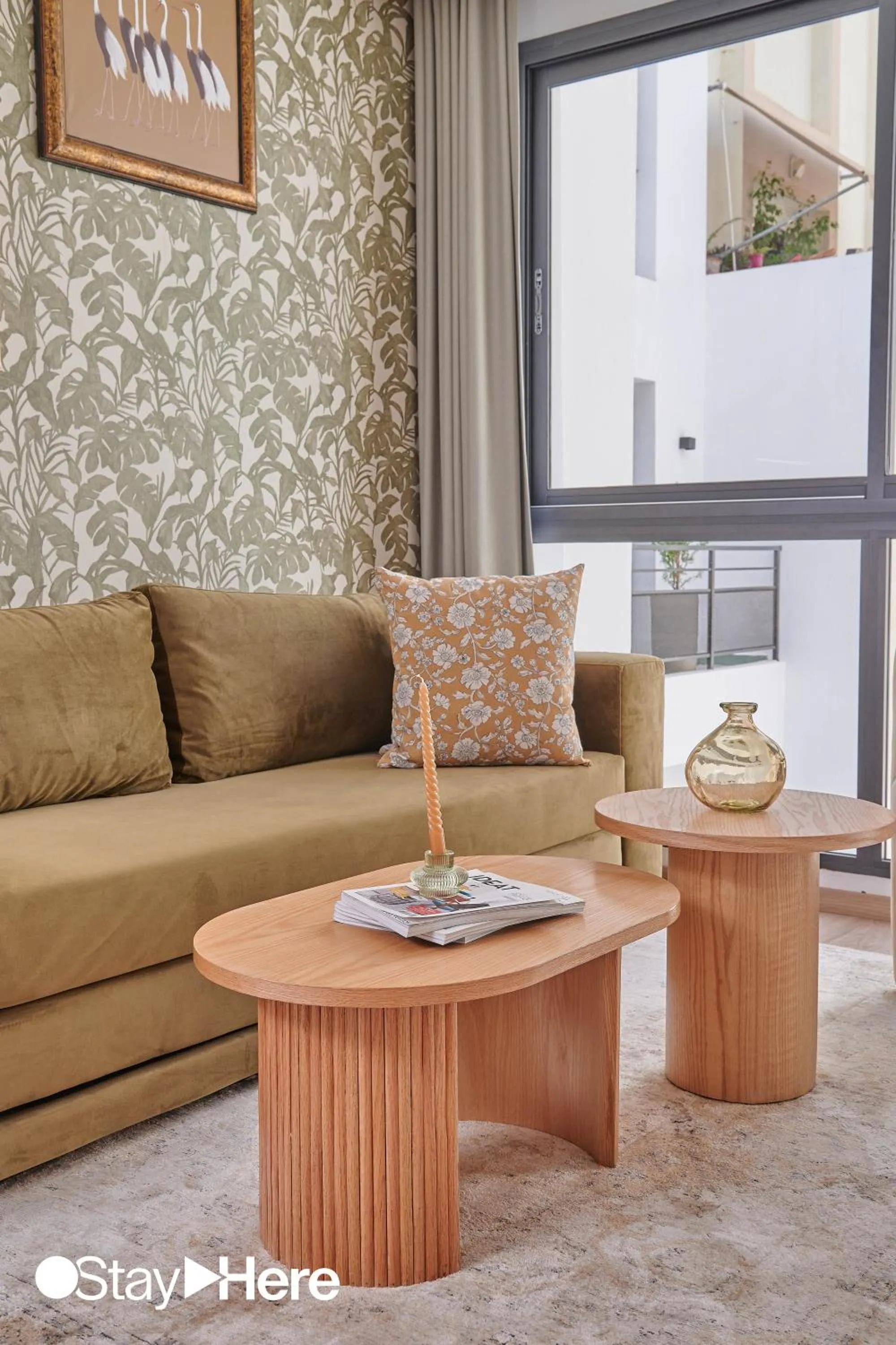 Living room in Stayhere Casablanca - Maarif - Elite Residence